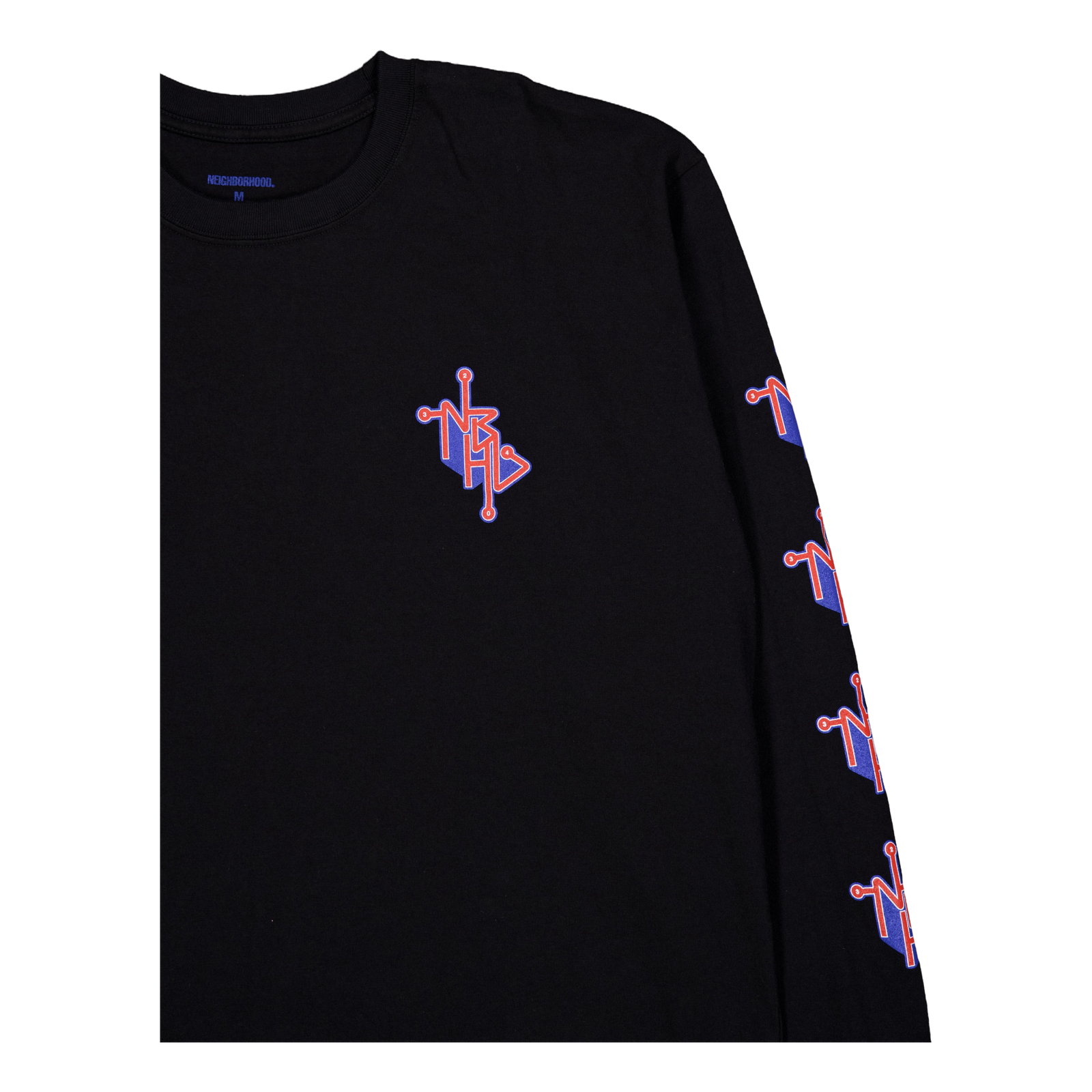 Nh . Tee Ls-12 Black