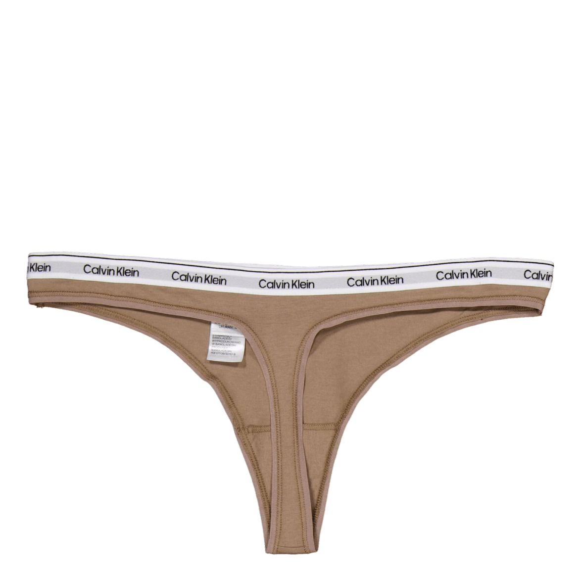Thong 3pk Black/ Grey Heather / Café Fun