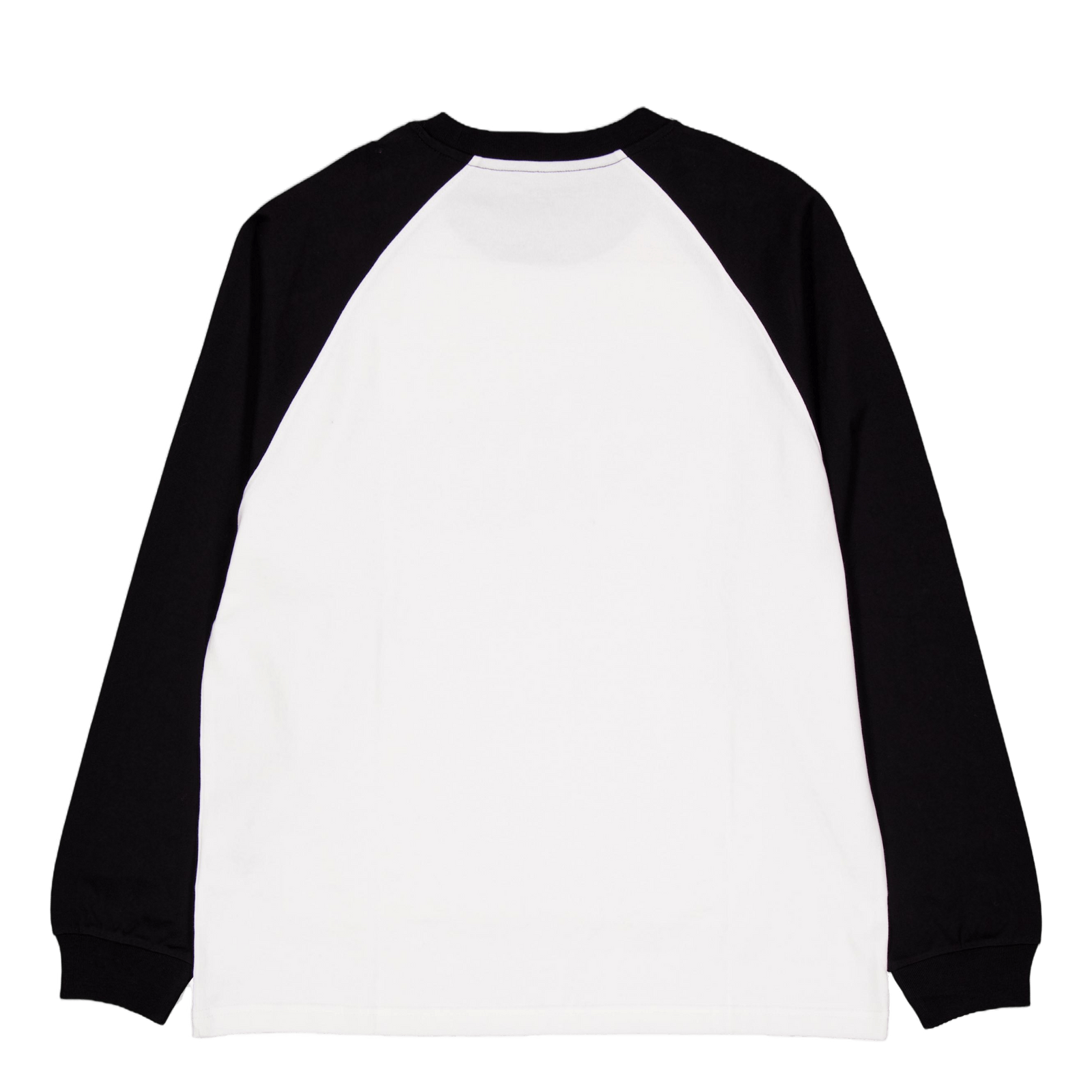 L/s Brown Ducks Baseball T-s White / Black