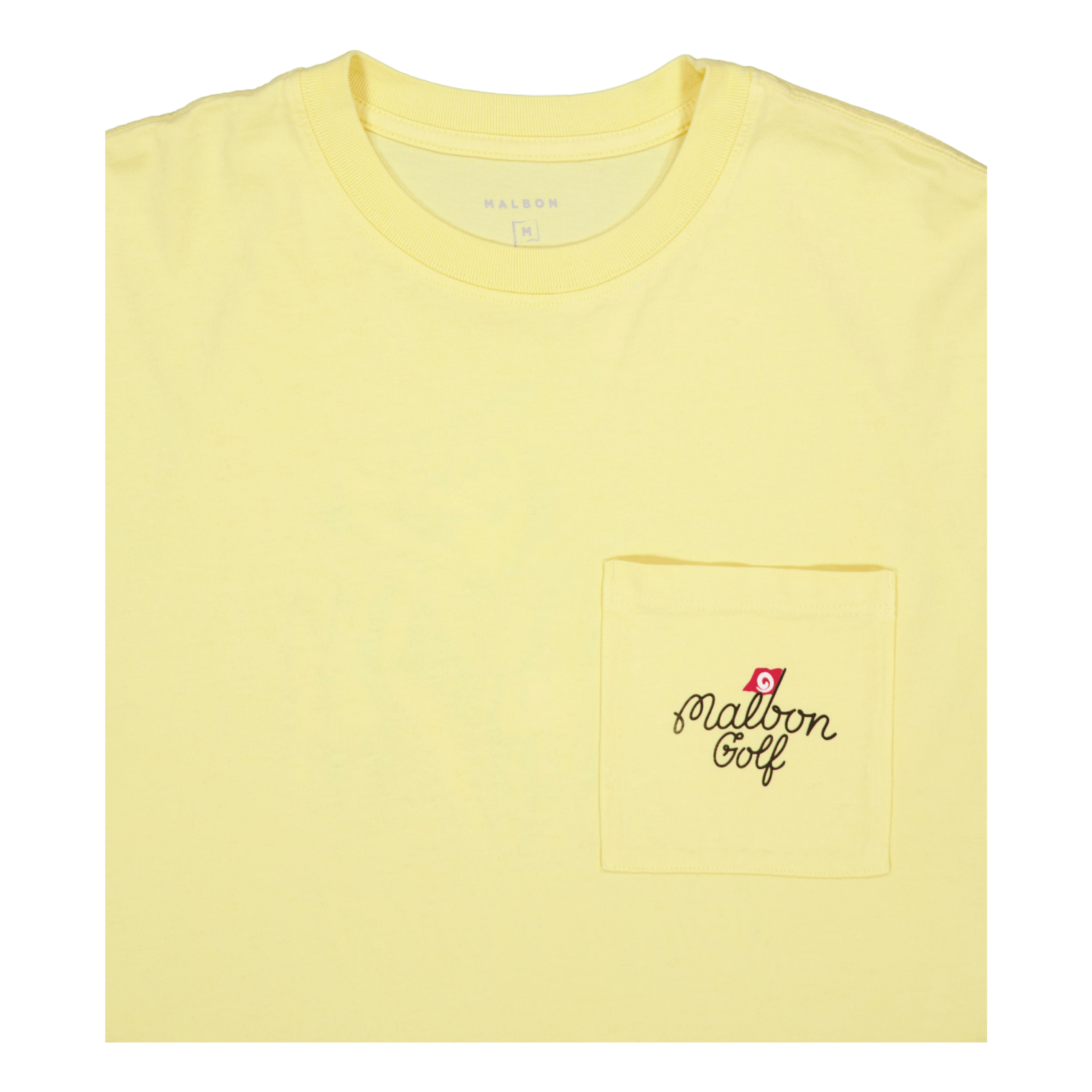 Founder Ss Pocket Tee Pale Yellow