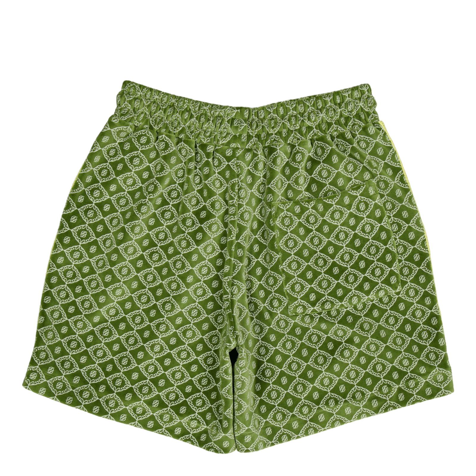 Le Short Monogramme Green
