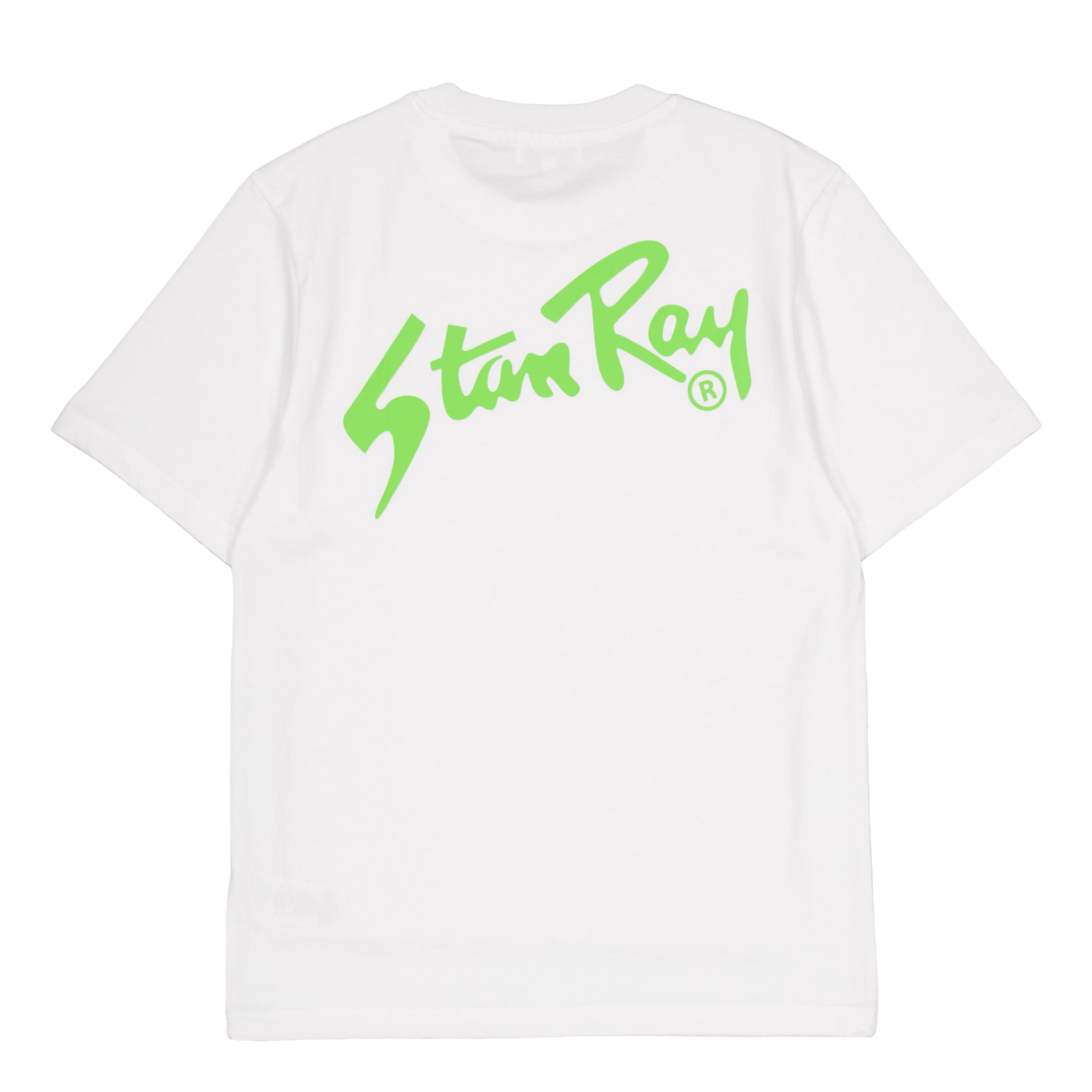 Stan Og Tee White / Lime Green