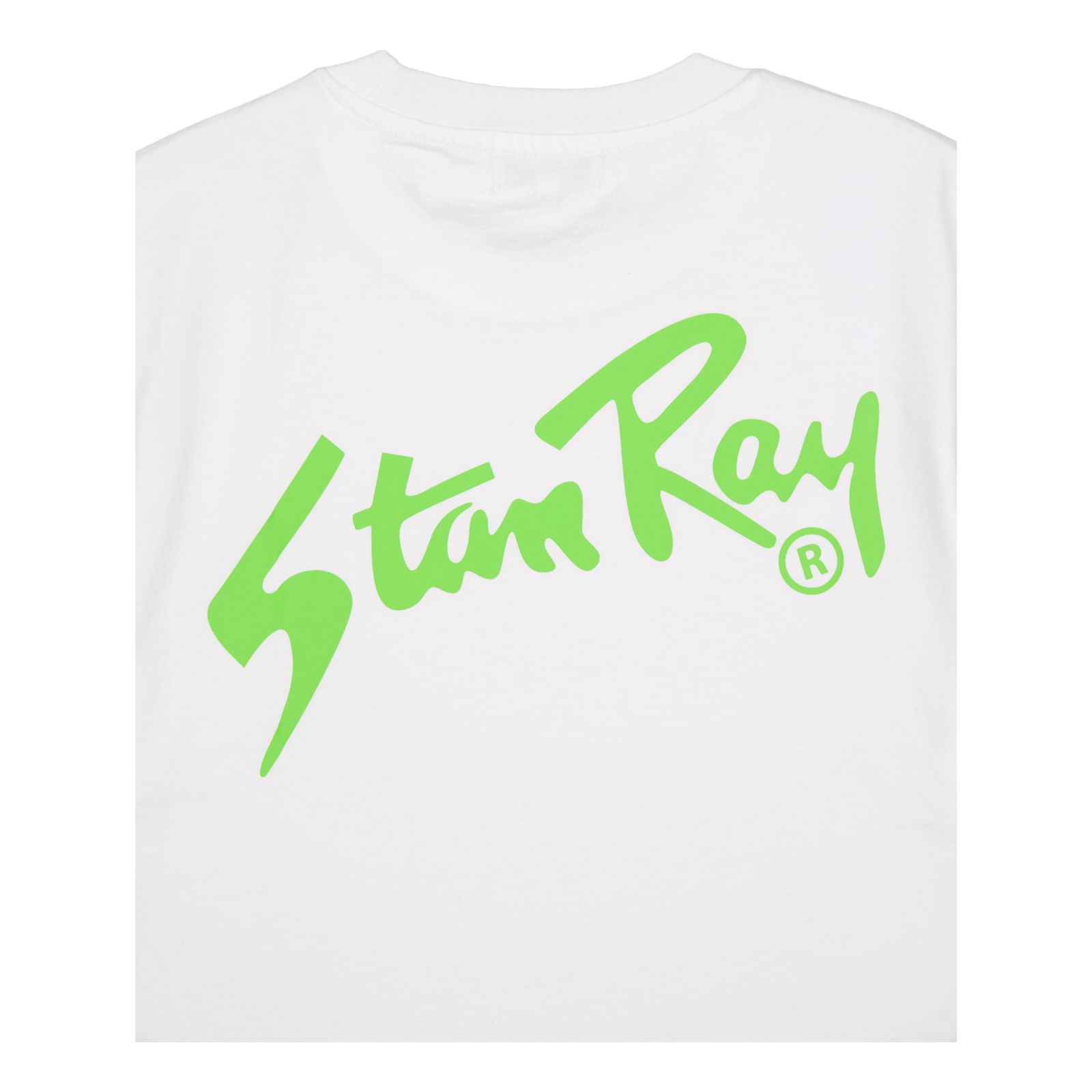Stan Og Tee White / Lime Green