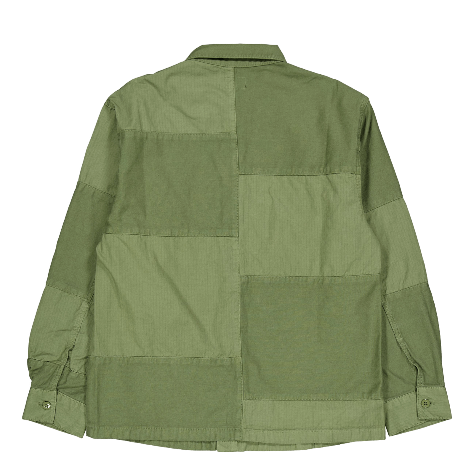 Cpo Shirt Olive Sateen/ripstop Mix