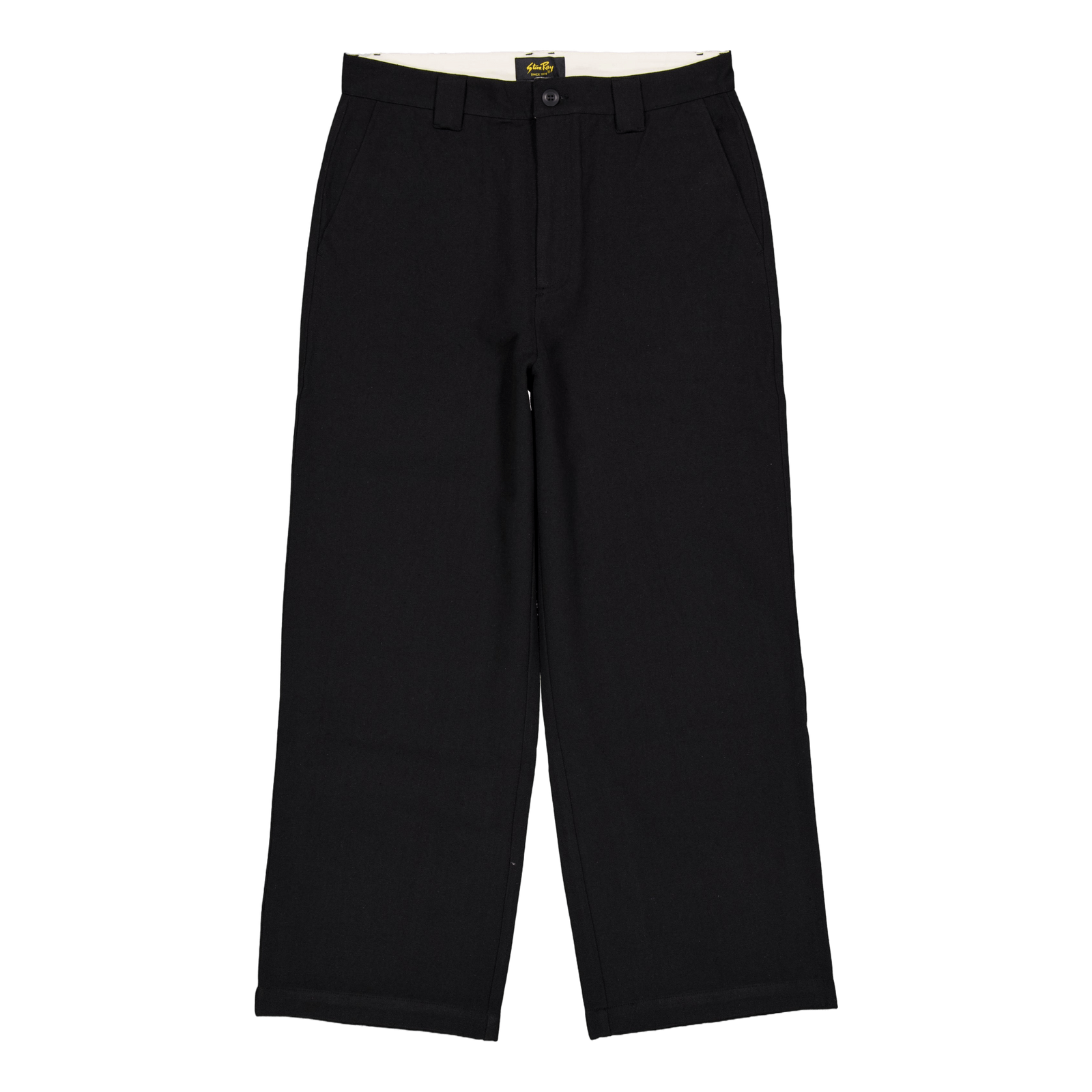 A Pant Black Twill