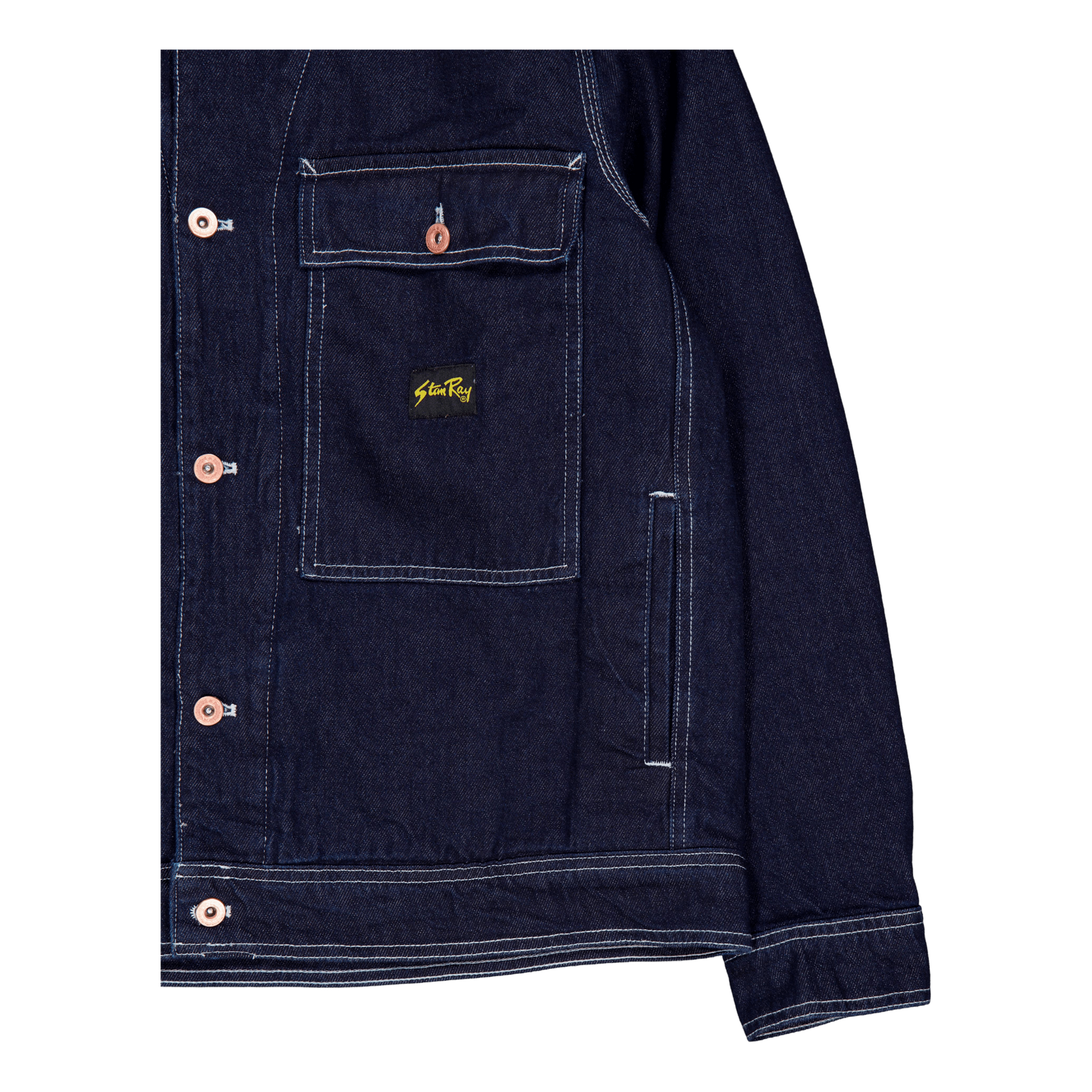 Trucker Jacket Single Rinse Denim