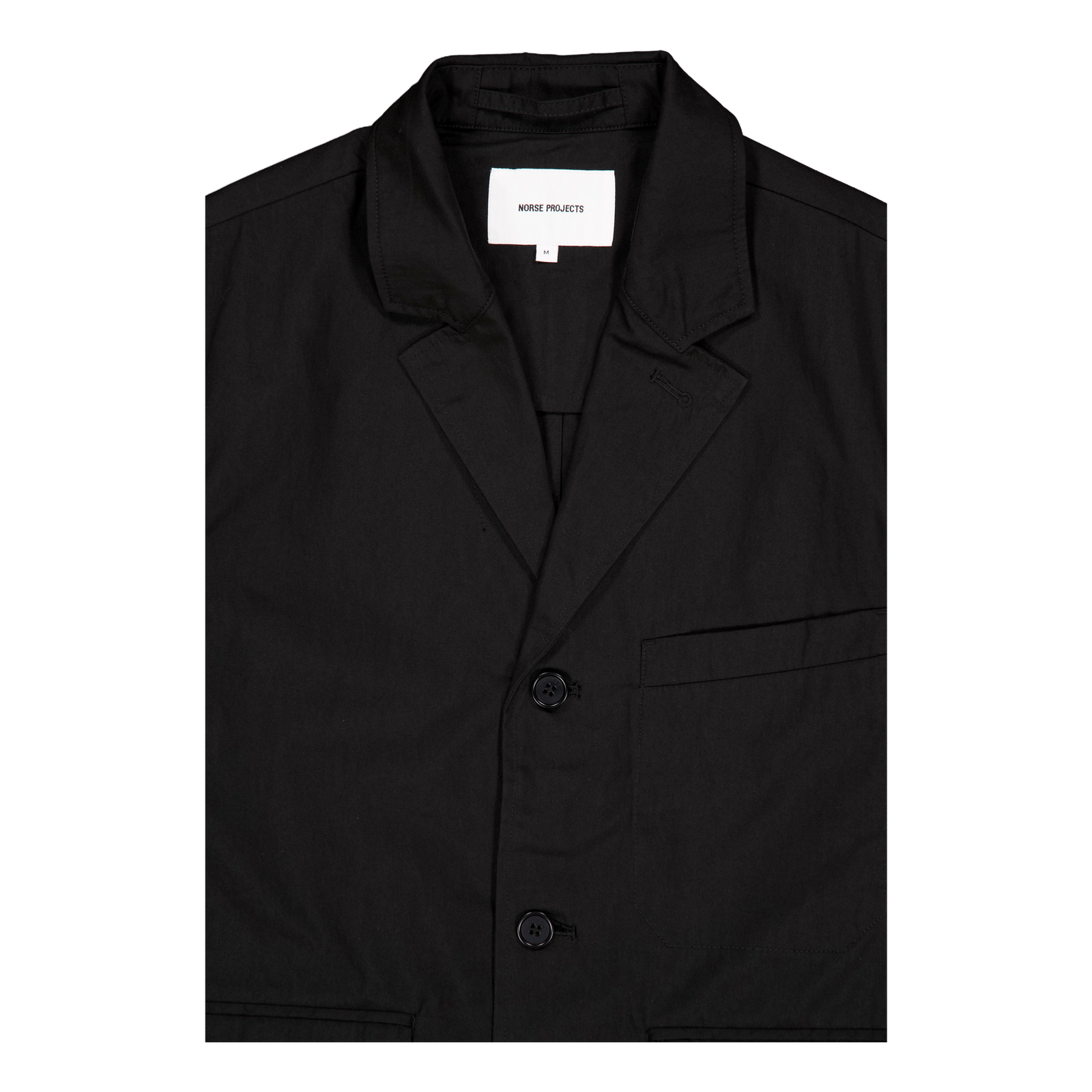 Nilas Fine Broken Twill Work J 9999 Black