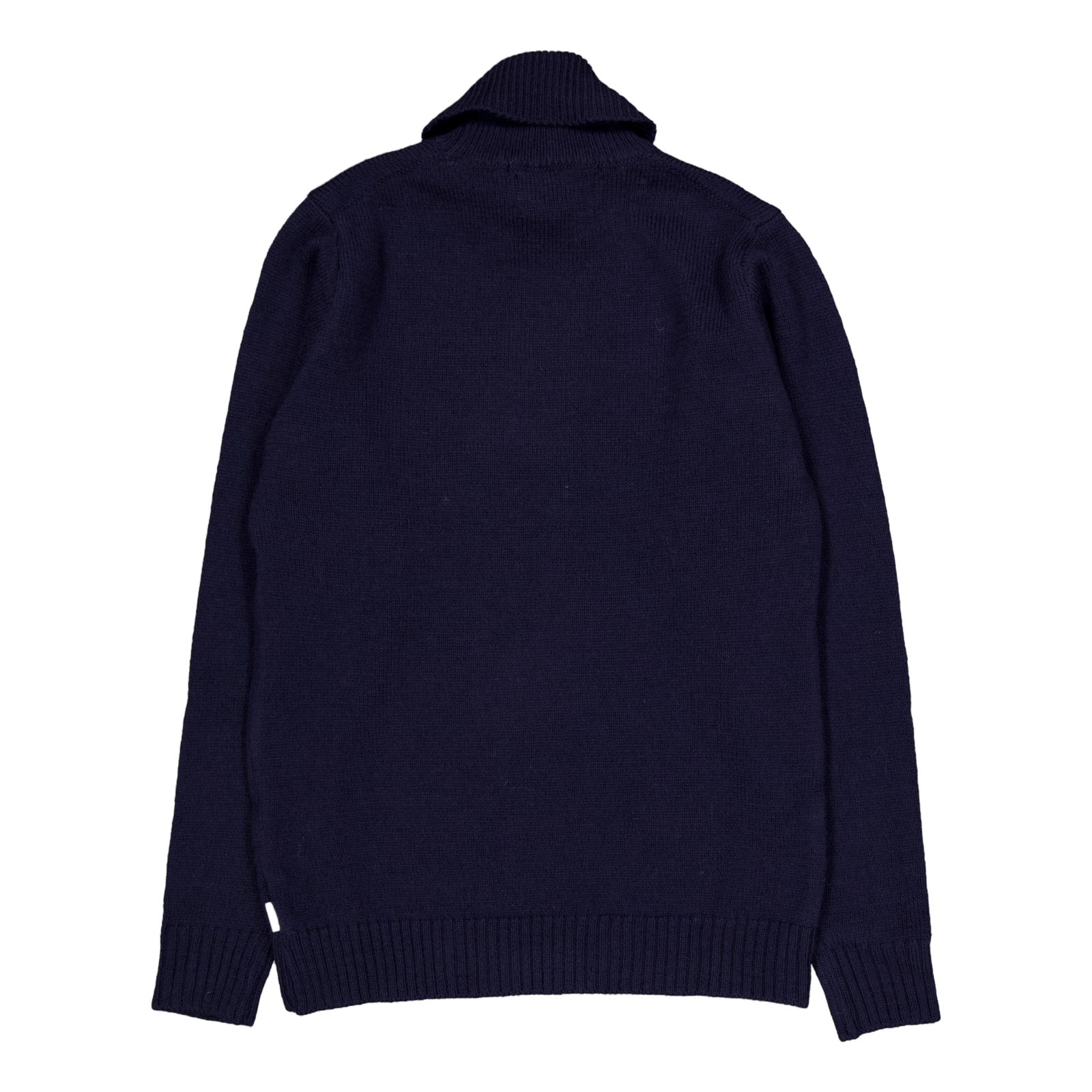 Polo Neck Jumper Navy