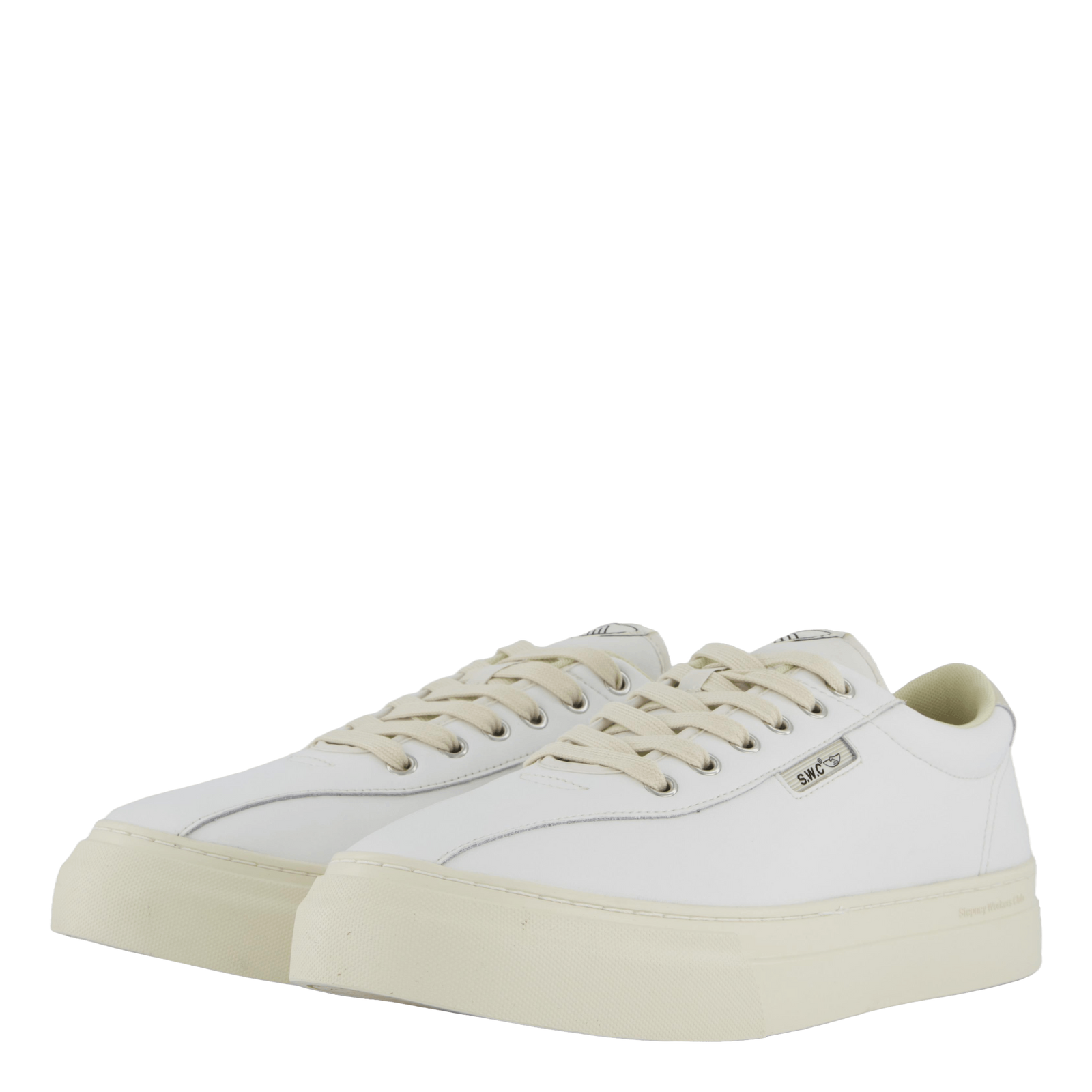 Dellow 02 Cup Leather White