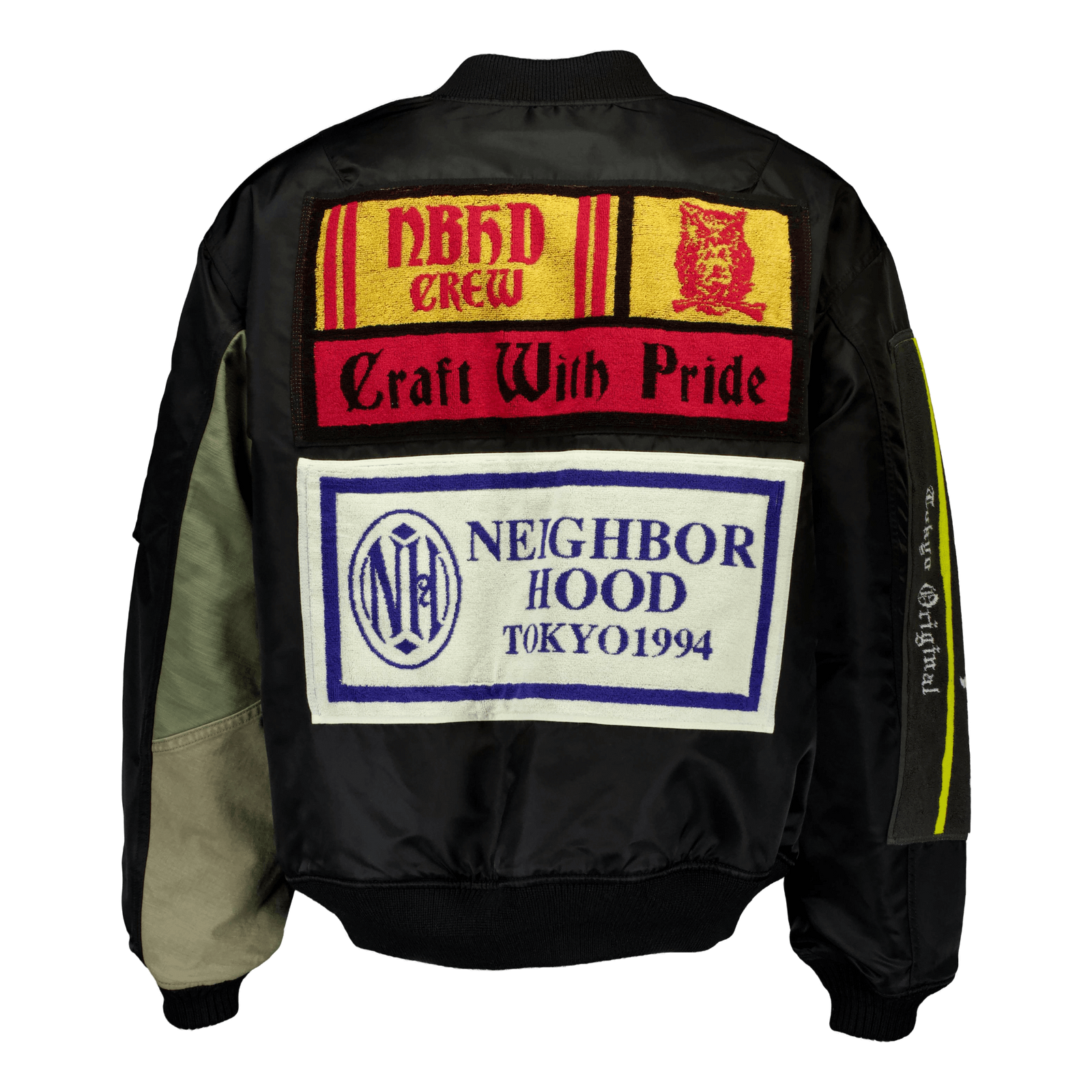 Ma-1 Flight Jacket Mod Black