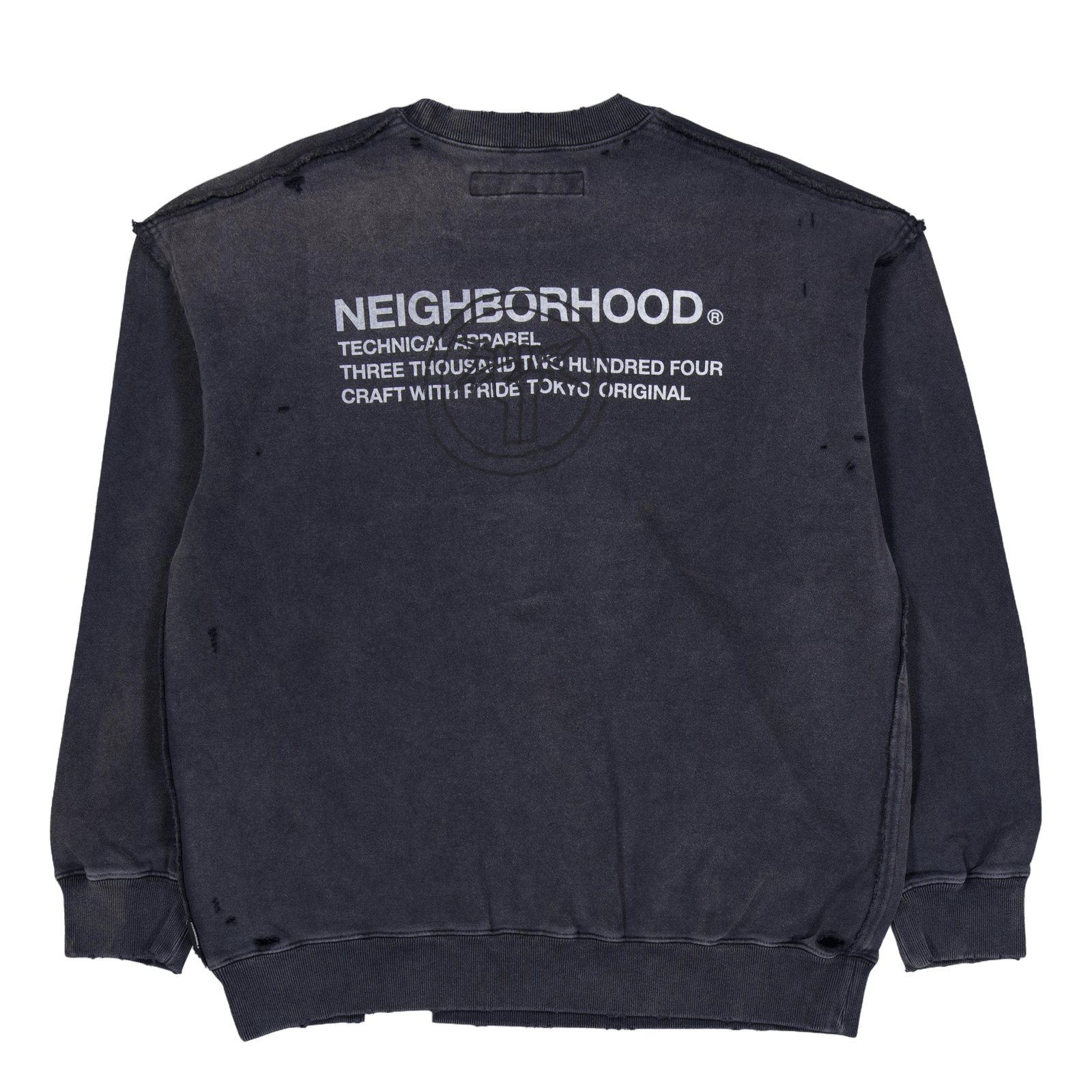 Savage Sweat Shirt Ls Black