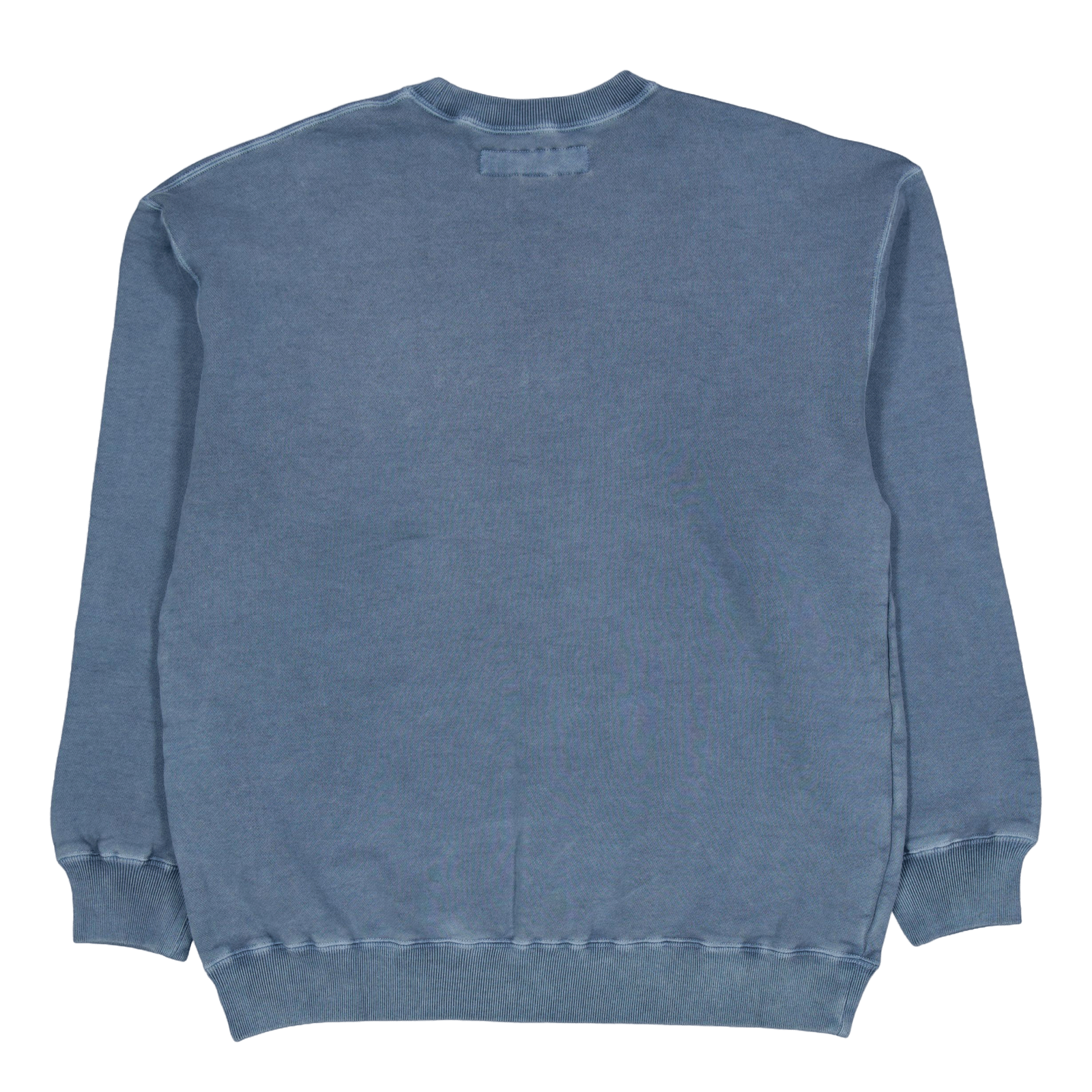 Pigment Dyed Sweat Shirt Ls Navy