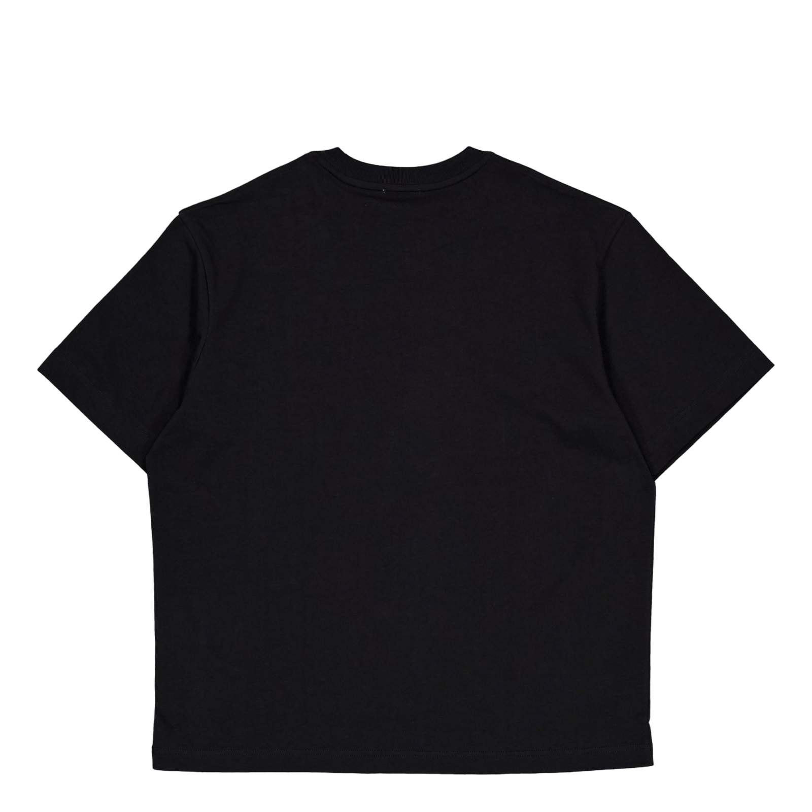 Loose Fit Heavy Cotton Badge T 031 Black