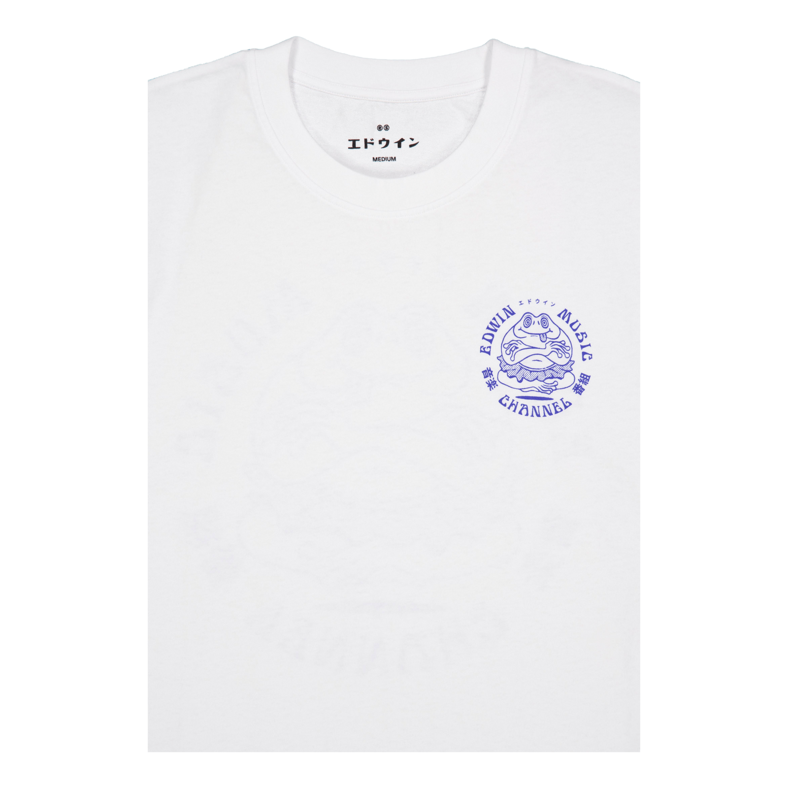 Edwin Music Channel T-shirt White