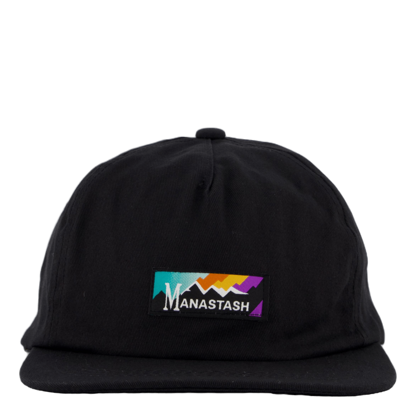 Rainbow Logo Cap Black