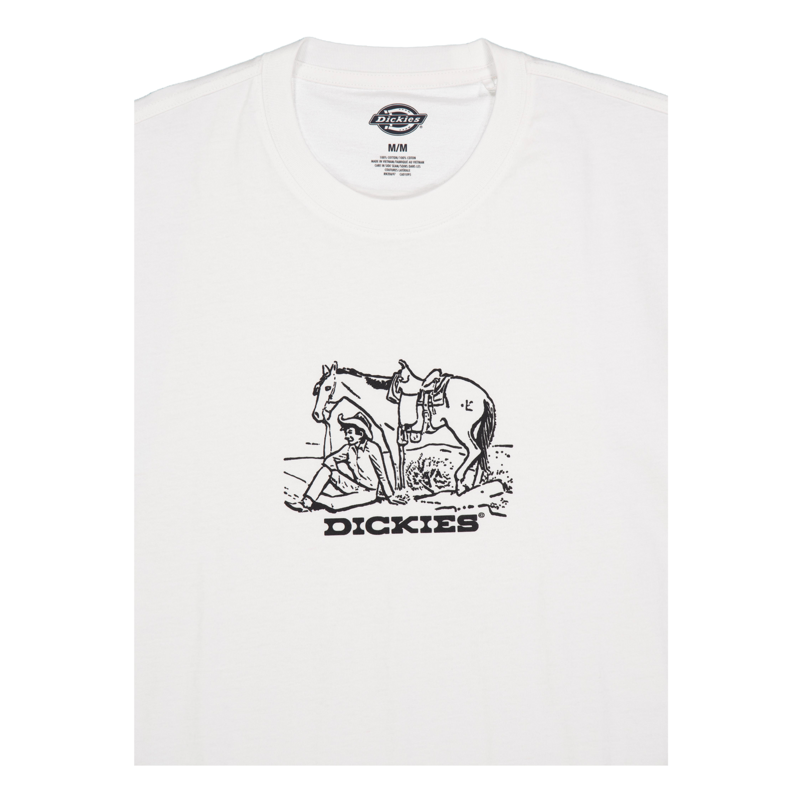 Companion Center Logo Ss Tee W White