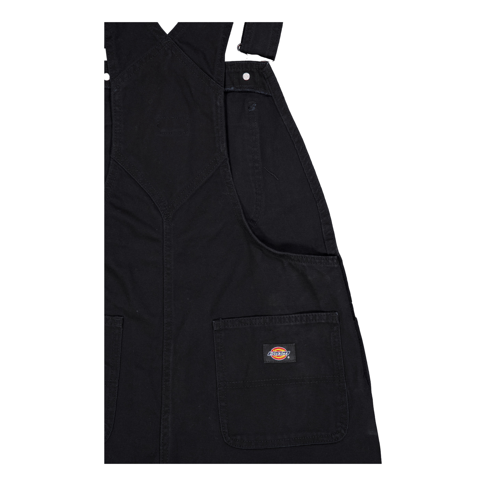 Dickies Duck Canvas Short Bib Black
