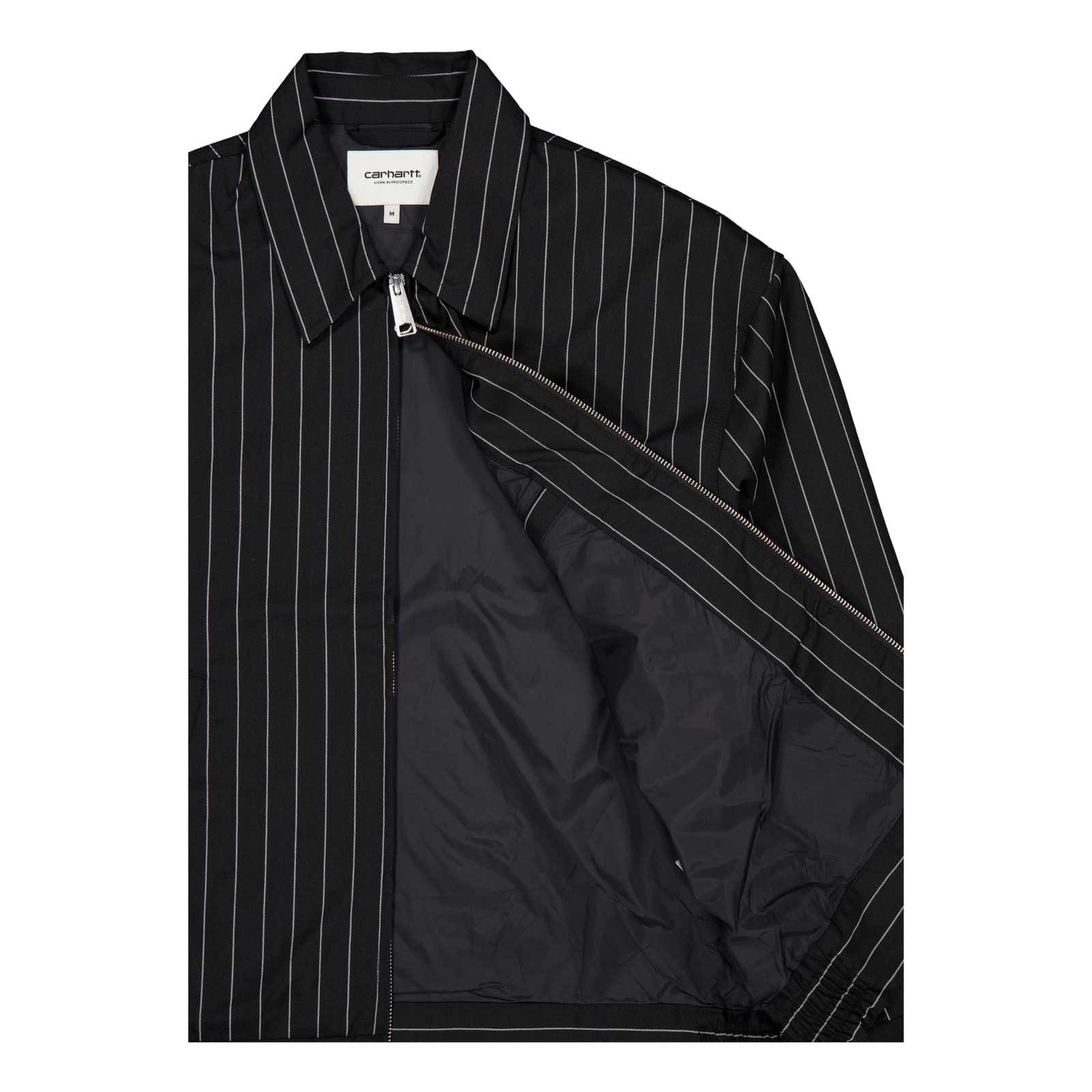 W' Seaton Jacket Seaton Stripe, Black / Wax