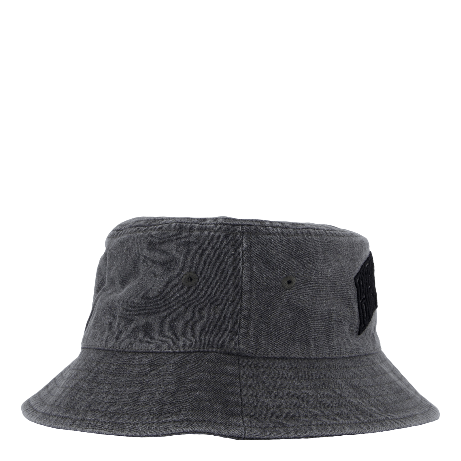 Norman Faculty Bucket Hat Black Stone Wash