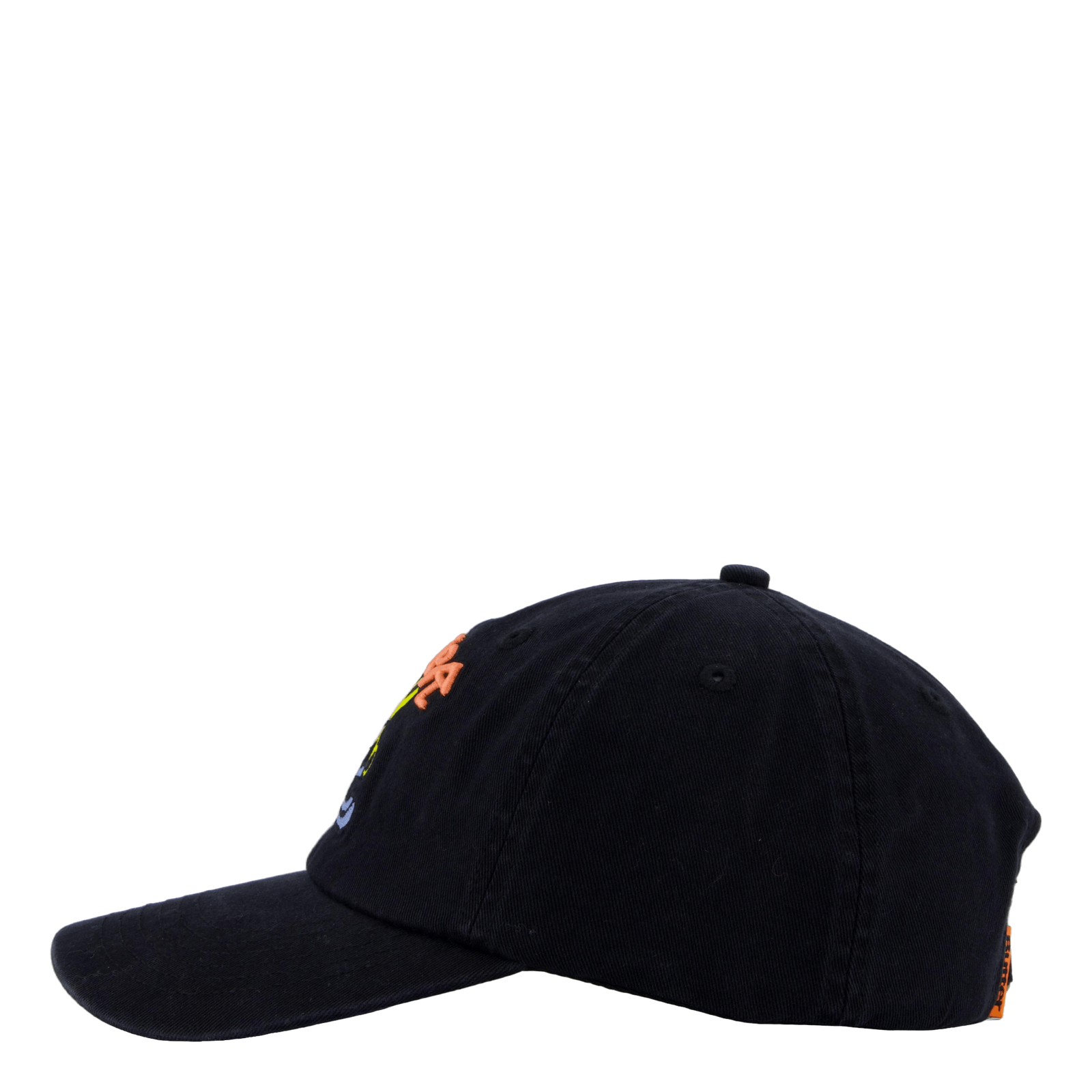 Bear 6 Panel Cap Black