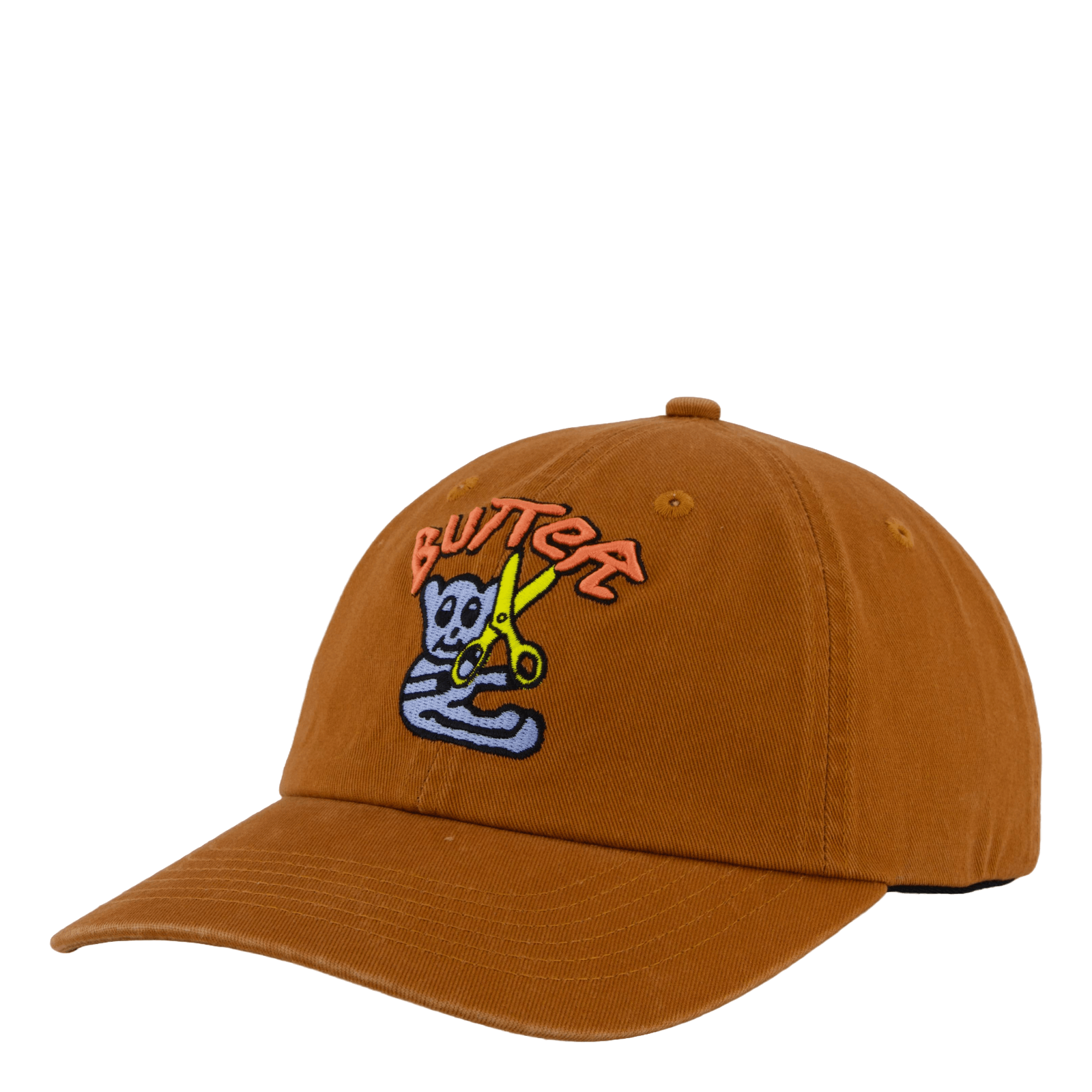 Bear 6 Panel Cap Caramel