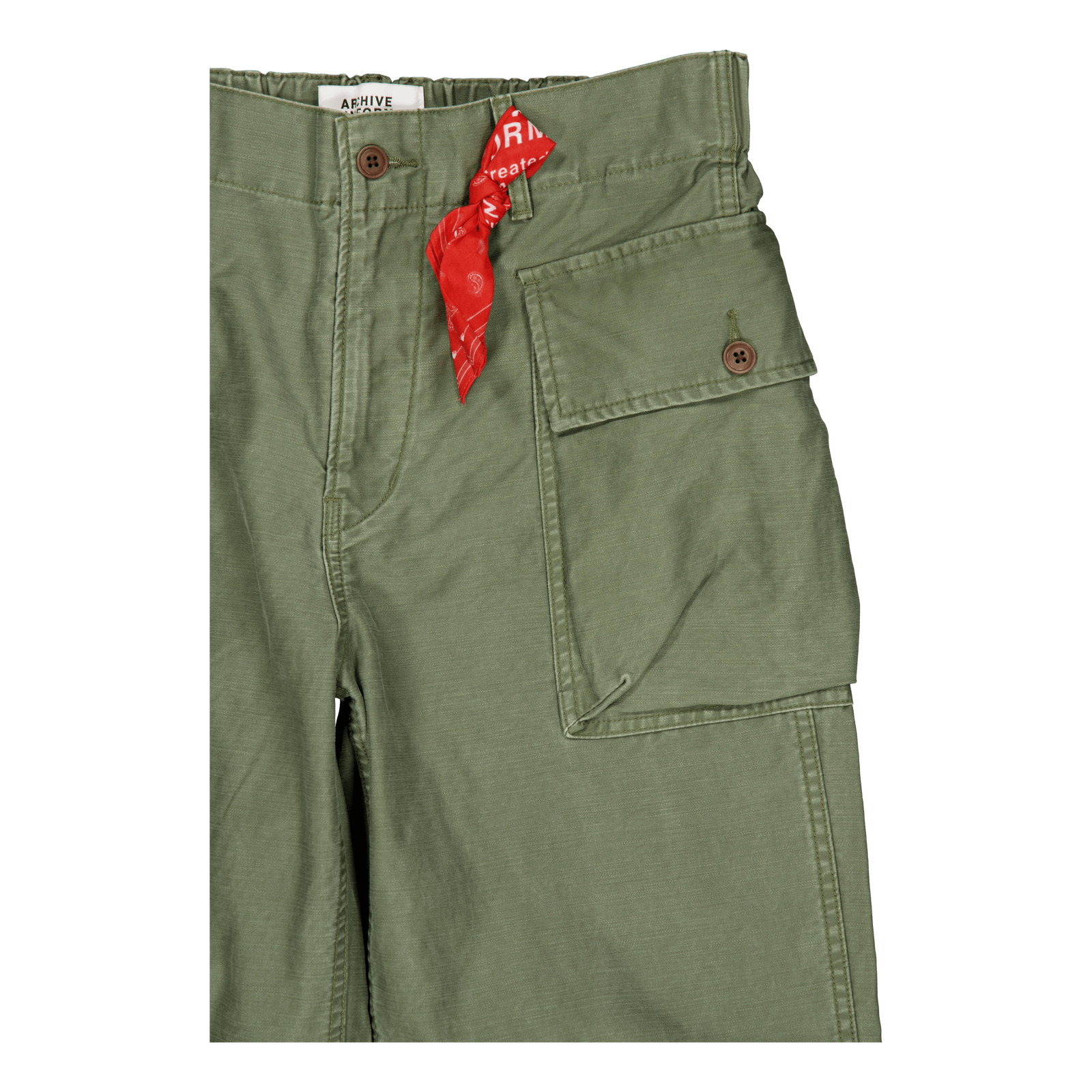S2 Cargo Pant Green Military Green