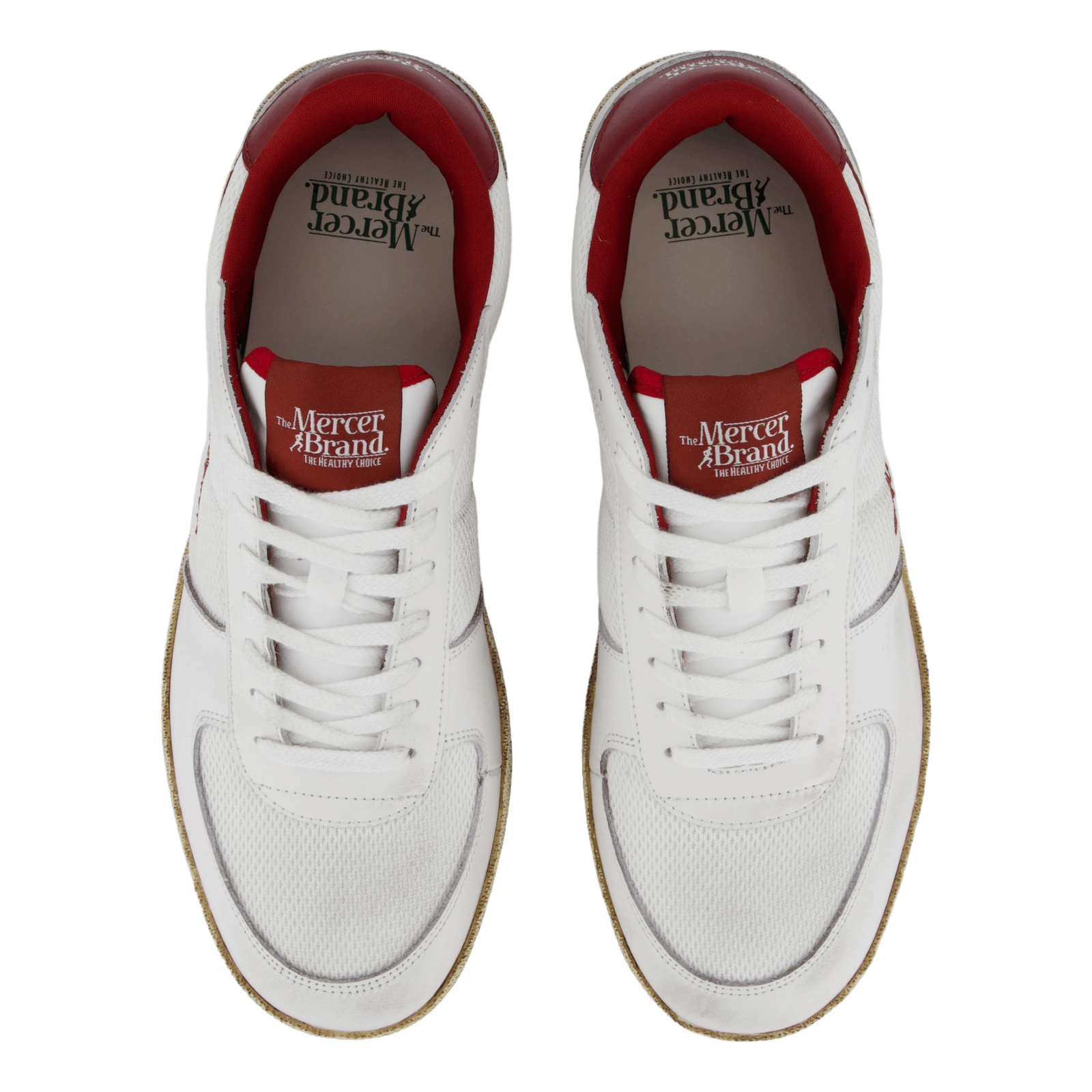 The Re-tennis Vintage White/red