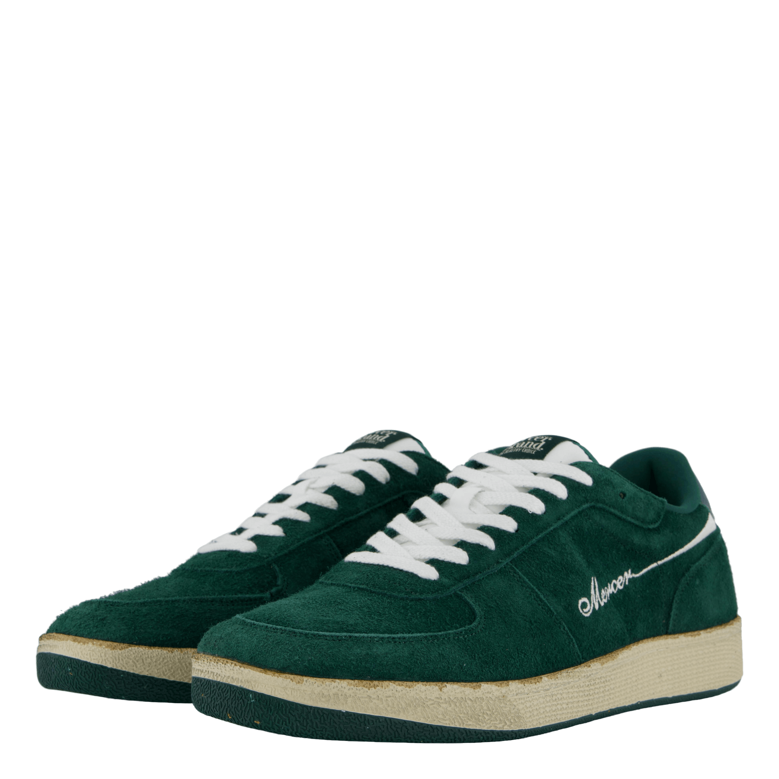 The Re-tennis Suede Green