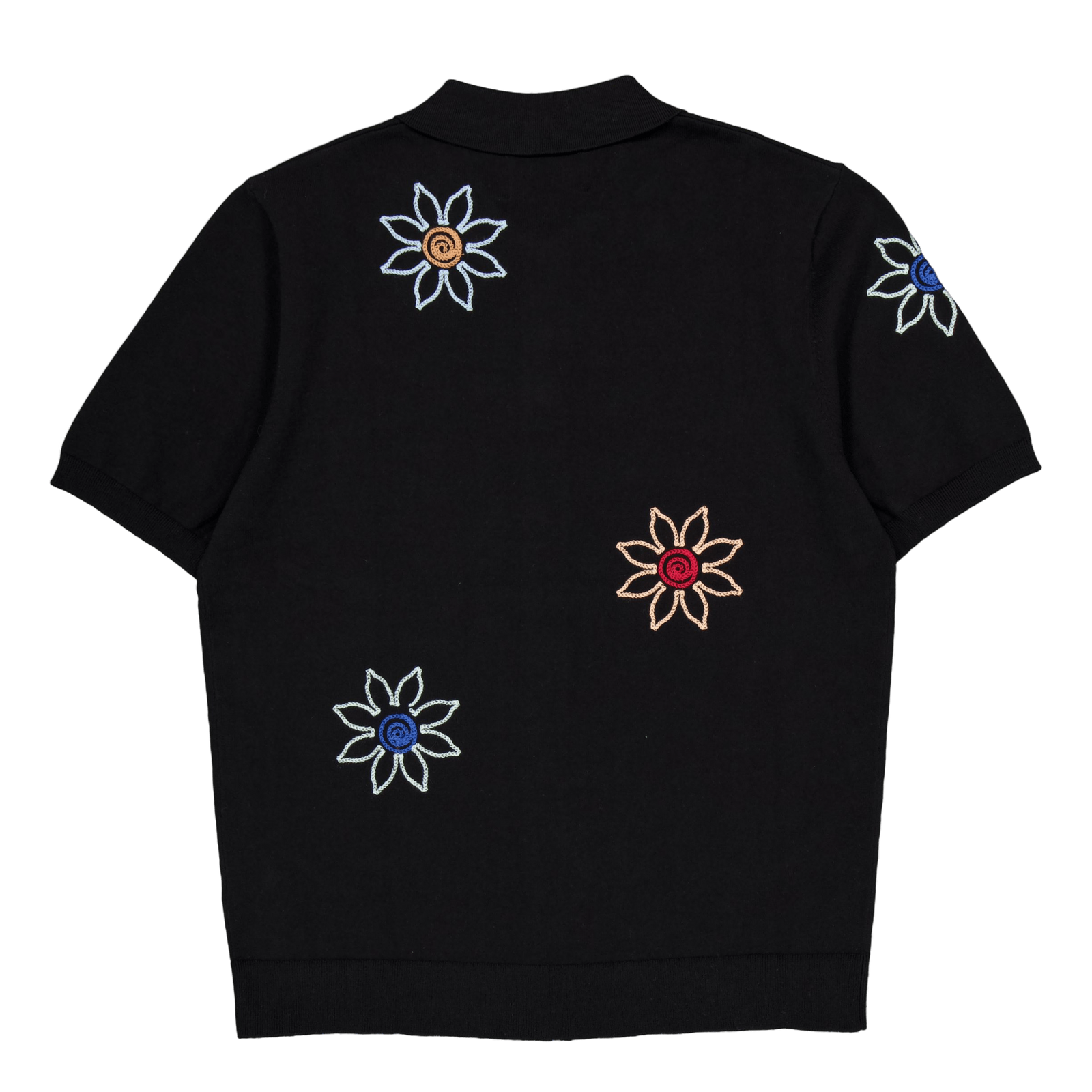 Tellaro Ss Shirt Black / Multi