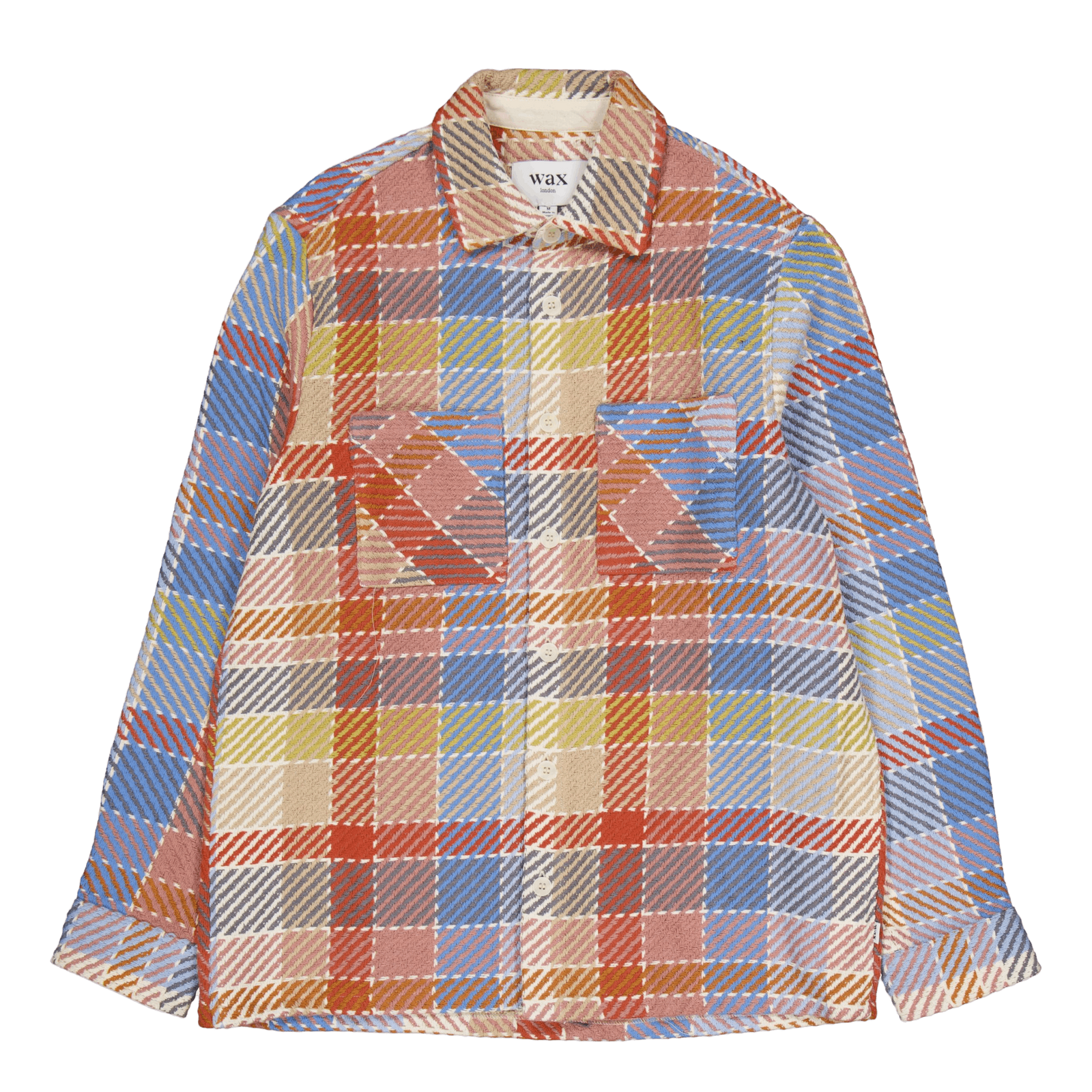 Whiting Overshirt Orange / Blue