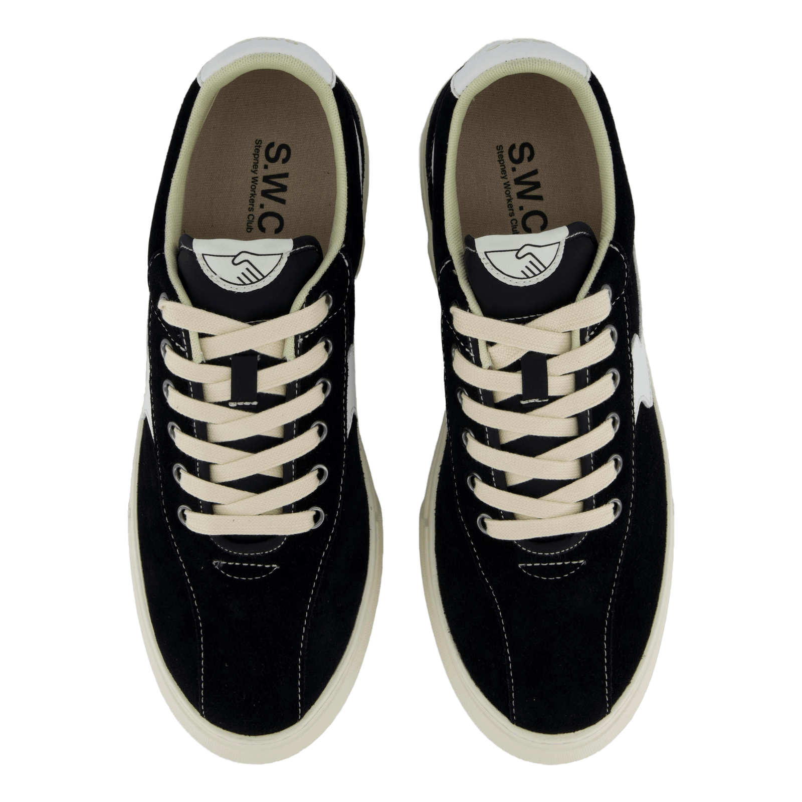 Dellow S-strike Cup Suede Blk/wht