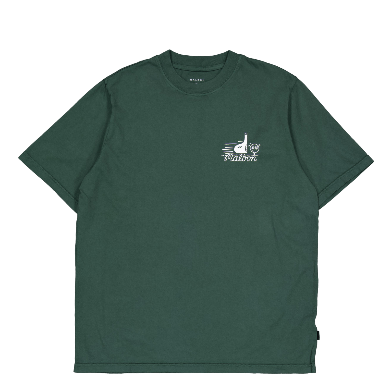 Punch Shot Ss T-shirt Malbon Green