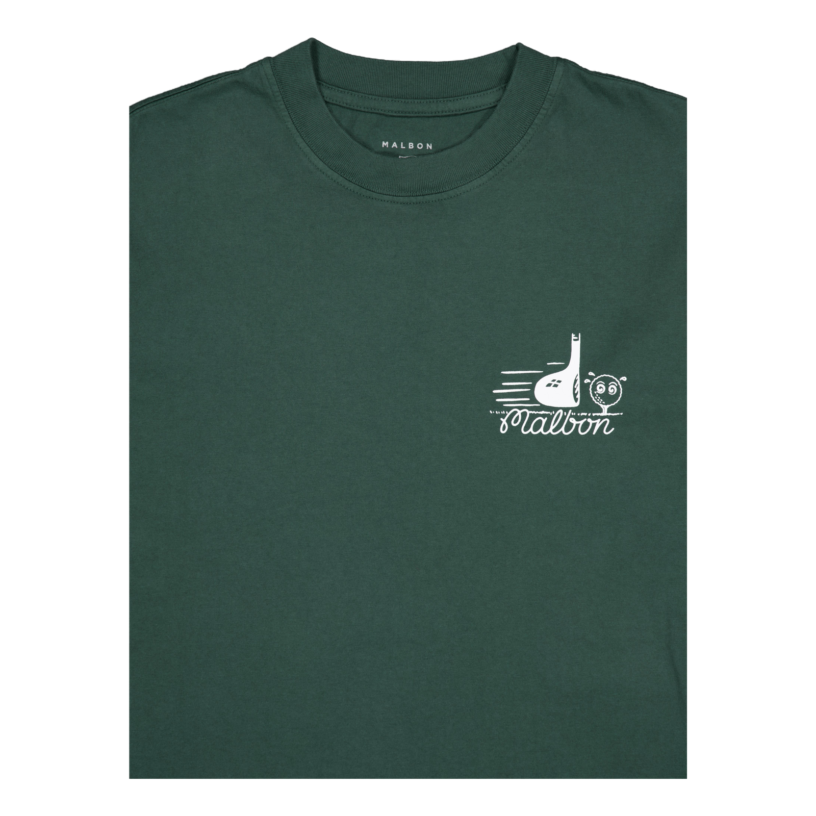 Punch Shot Ss T-shirt Malbon Green