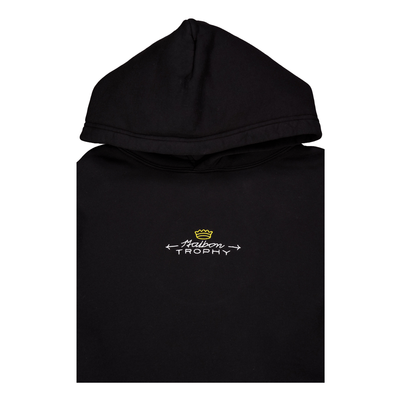 Malbon Trophy Hoodie Black