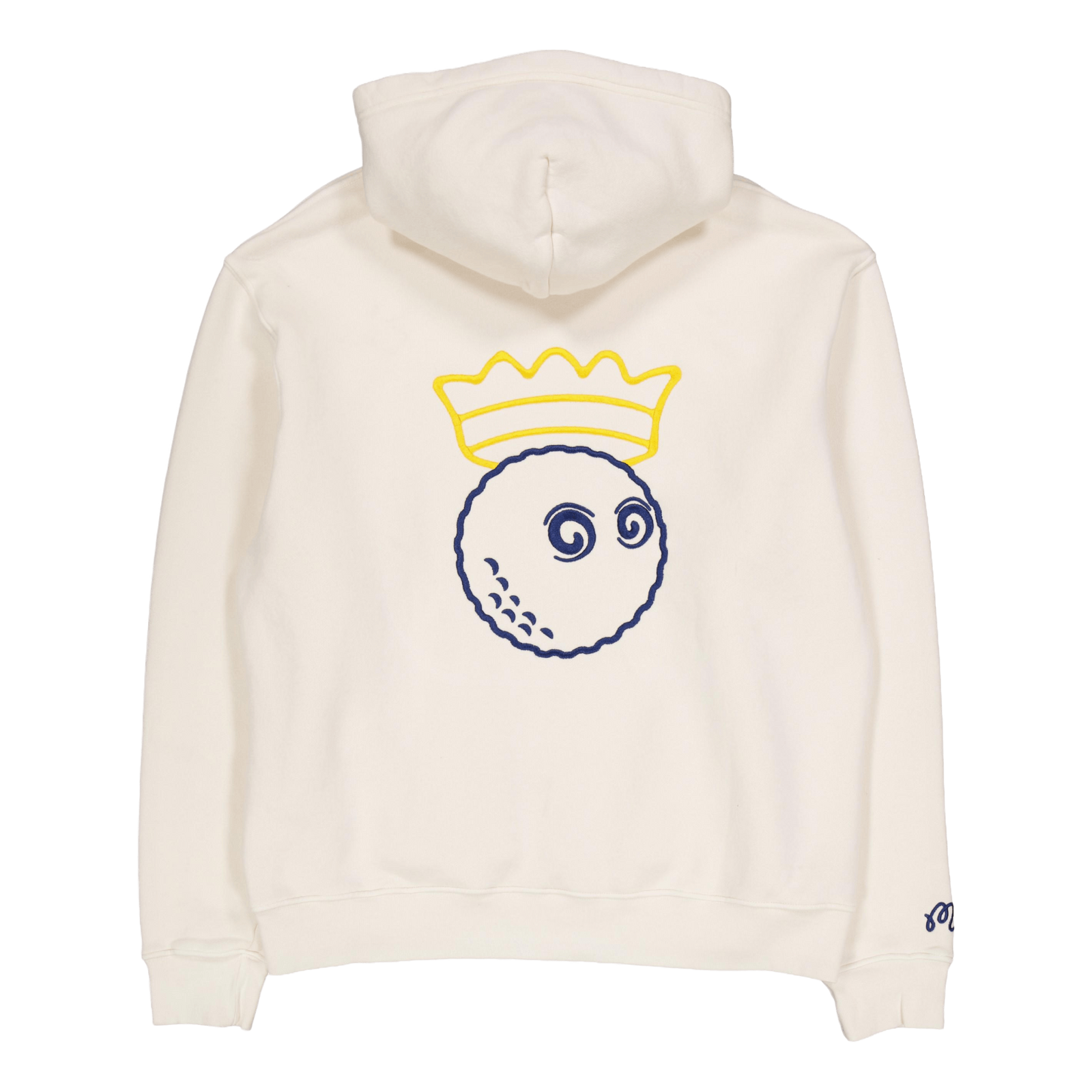 Malbon Trophy Hoodie Ivory