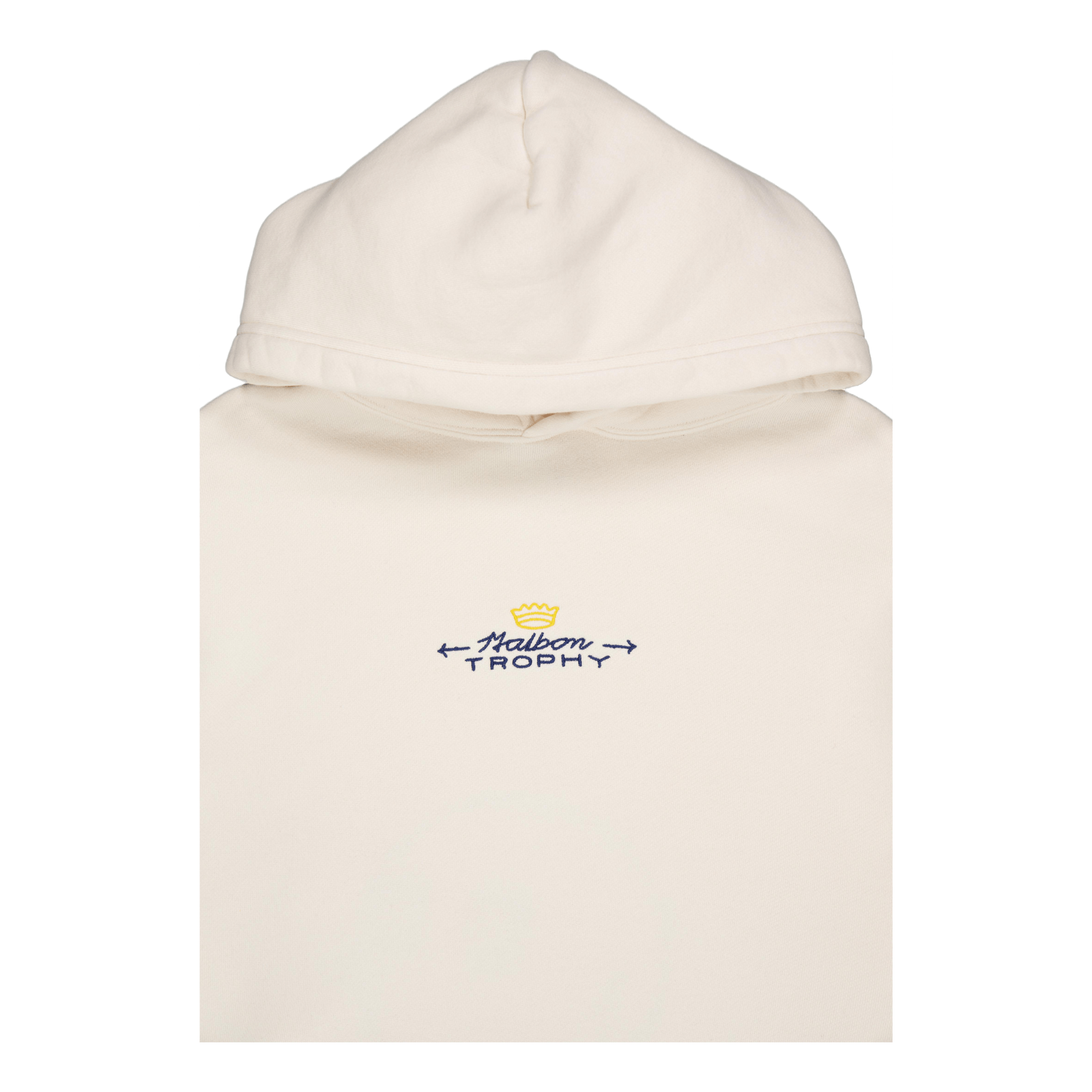 Malbon Trophy Hoodie Ivory