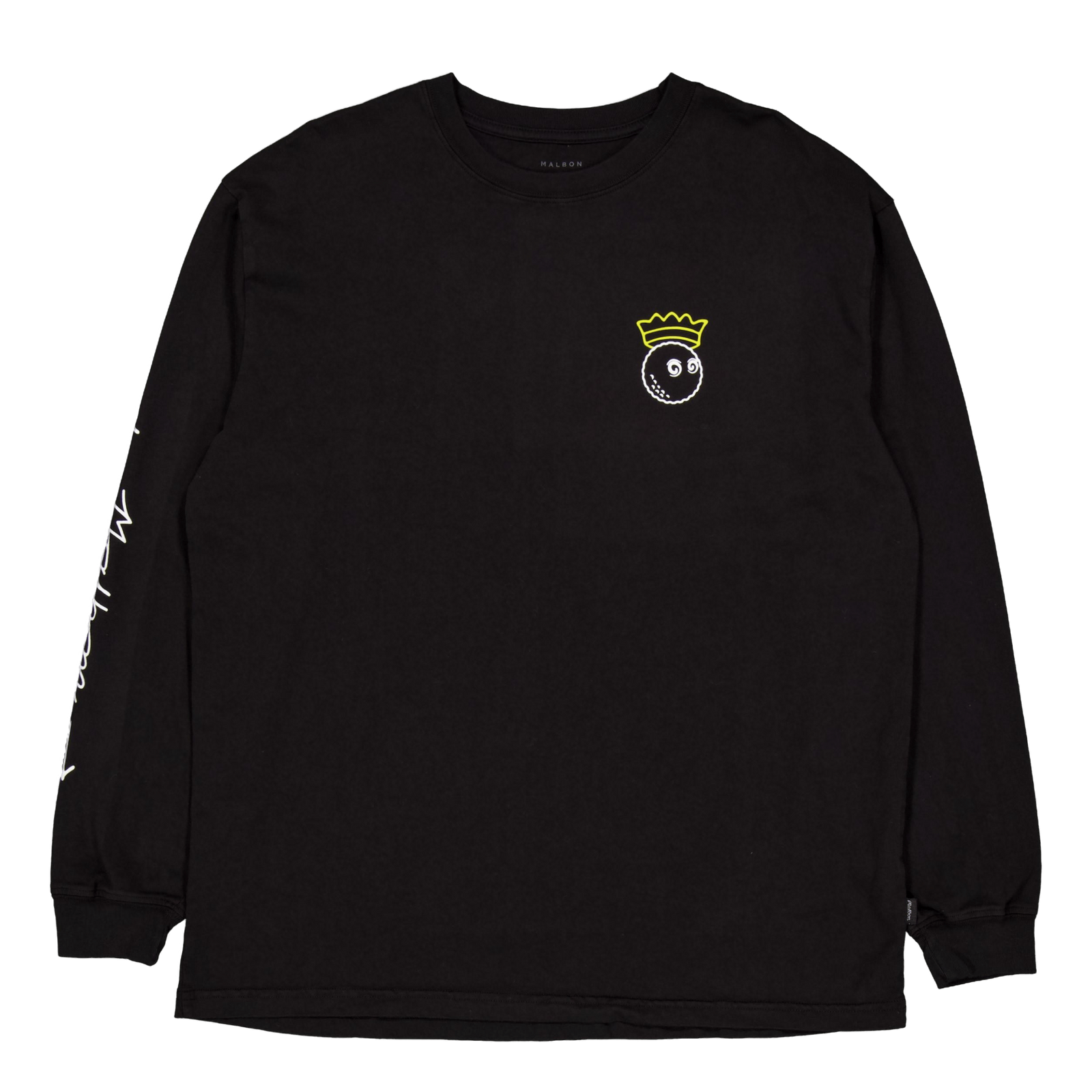 Malbon Trophy Ls T-shirt Black