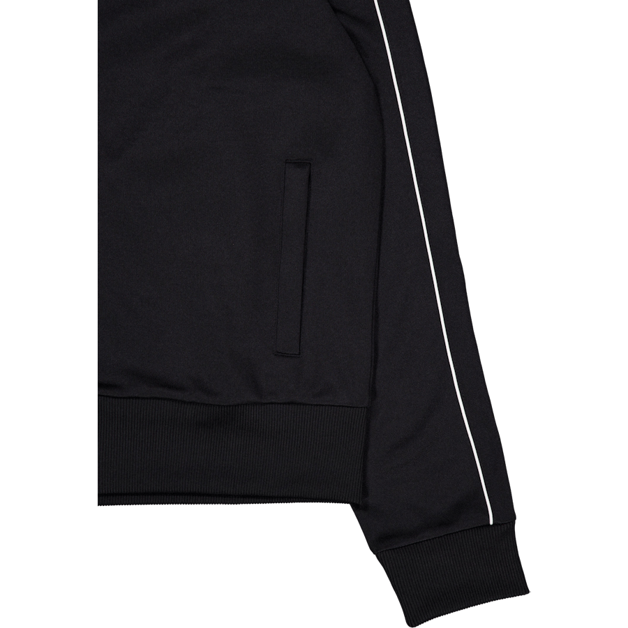 Paris Piqué Zip Front Track Ja Noir 031