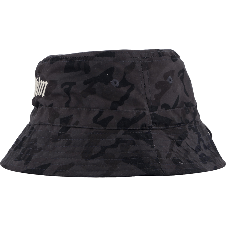 Sthlm Classic Bucket Hat Black Woodland / Cream