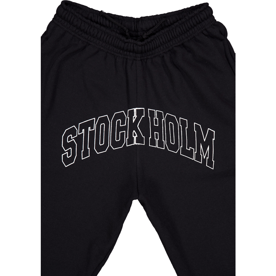 Stock Holm Sweatpants Black