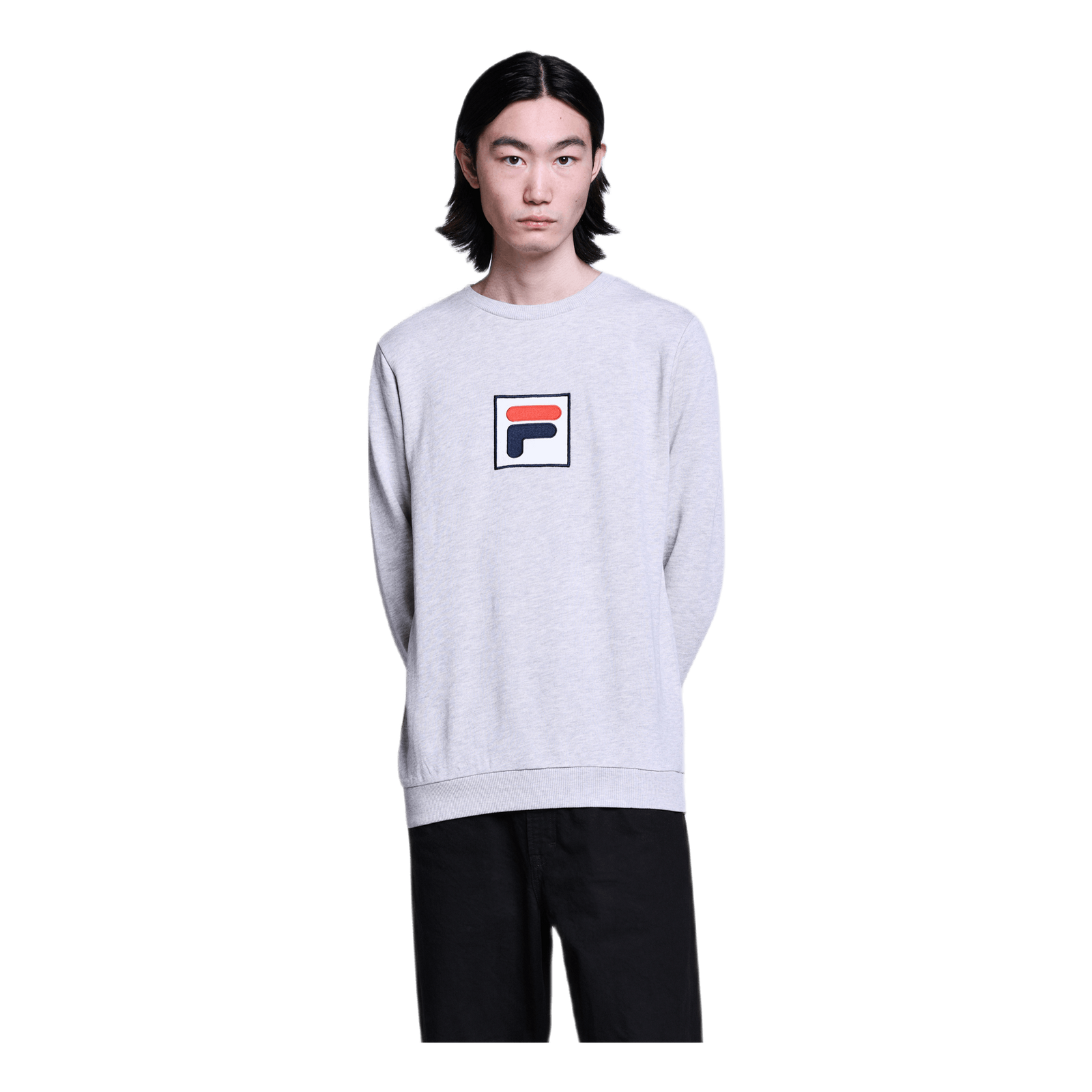 Rian Crew Sweat Gray