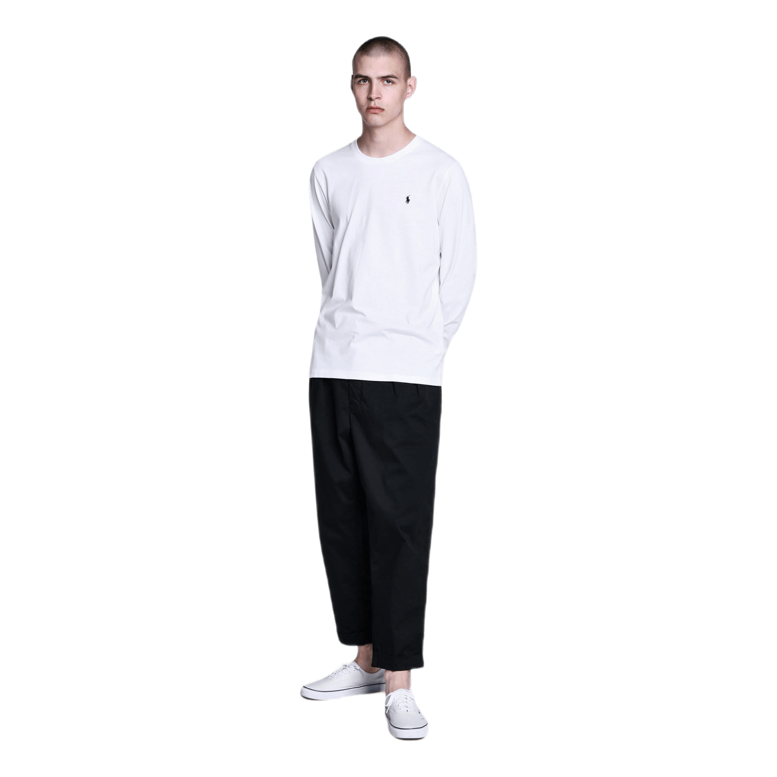 Long Sleeve Sleep Top White