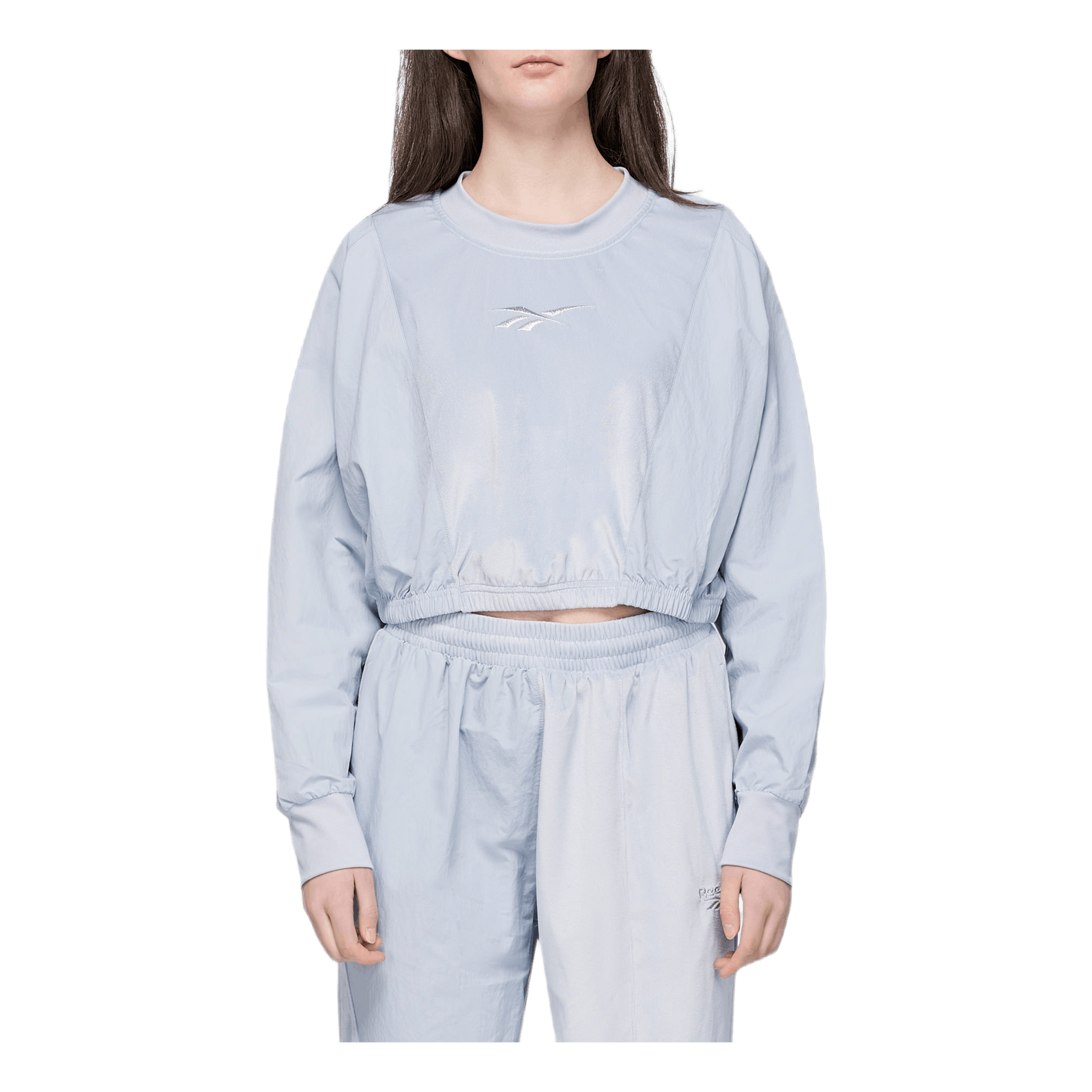 R Cl Velour Crew Gray