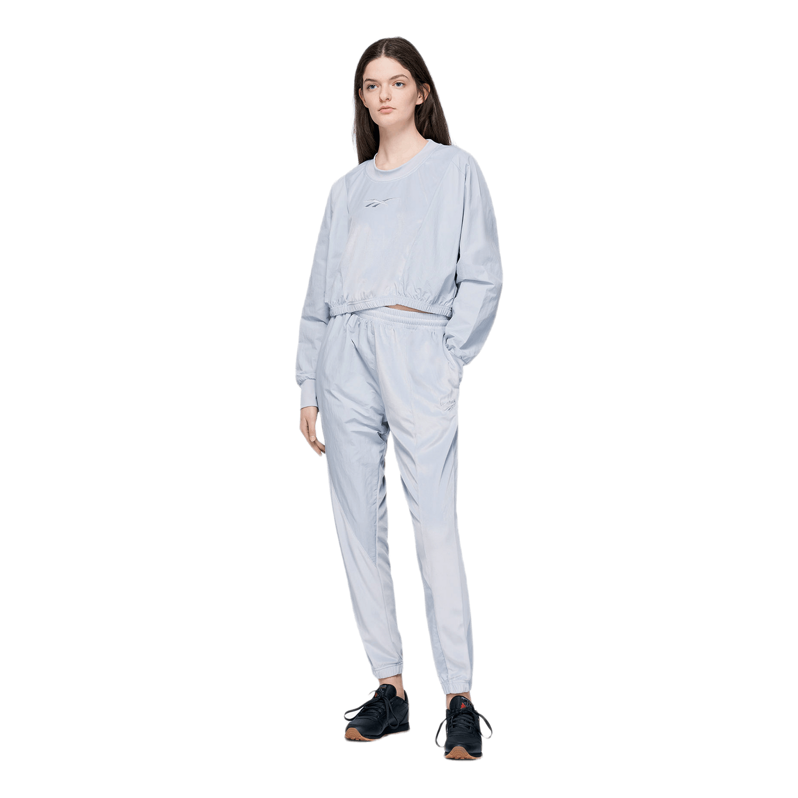 R Cl Velour Crew Gray