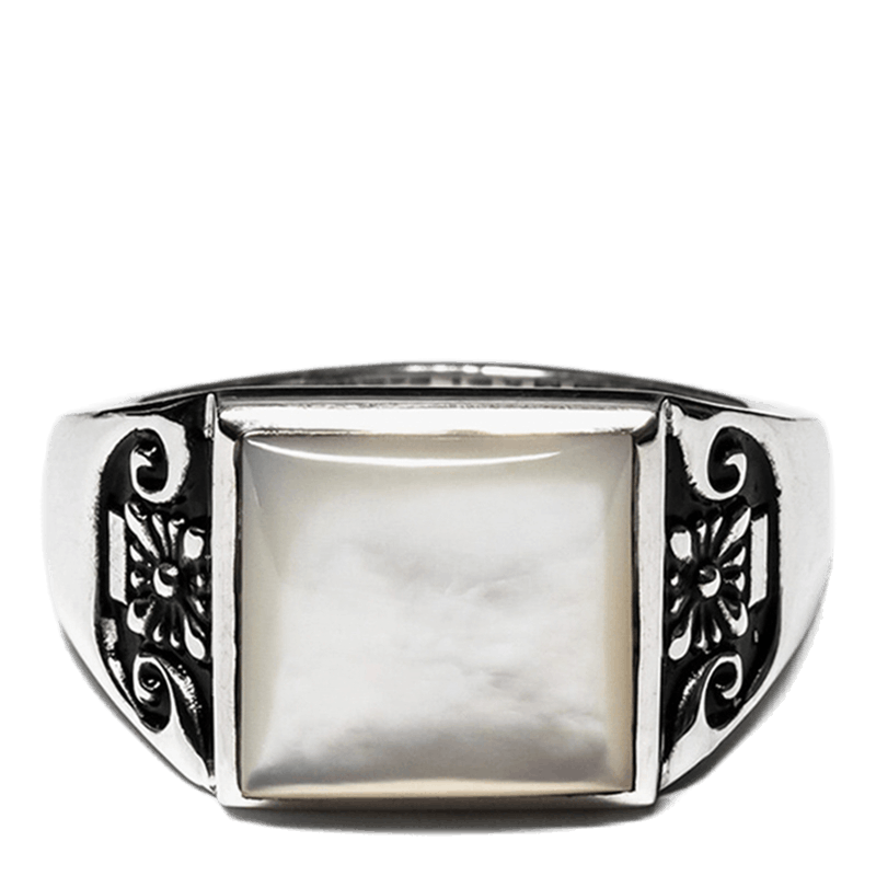 Collegiate Ring Silver