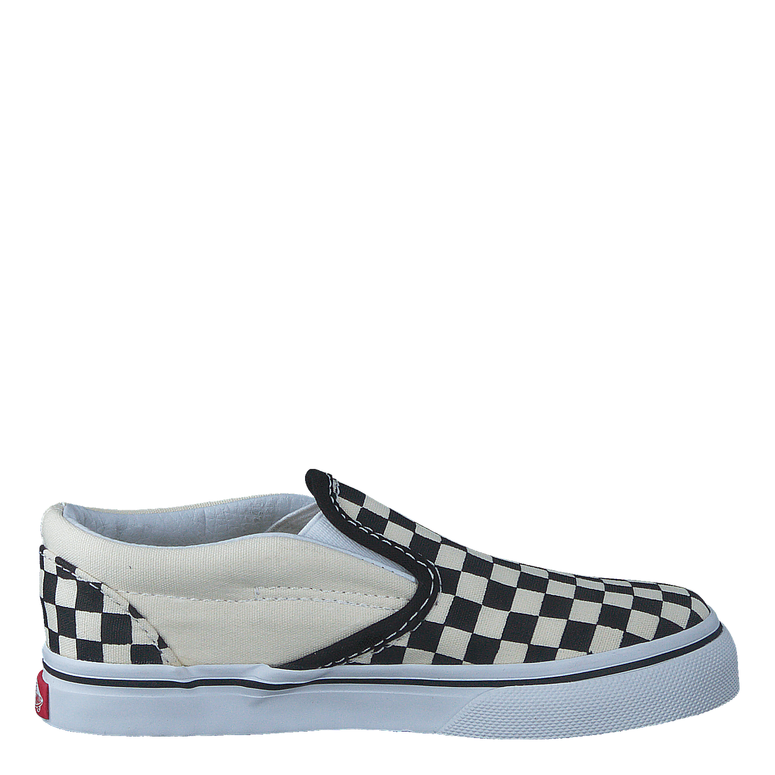 T Classic Slip-On Black And White Checker/White
