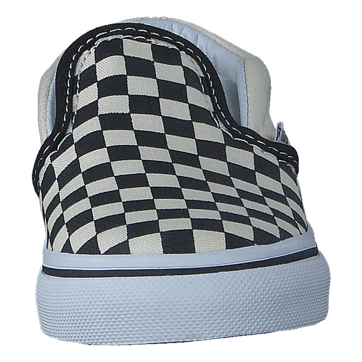 T Classic Slip-On Black And White Checker/White