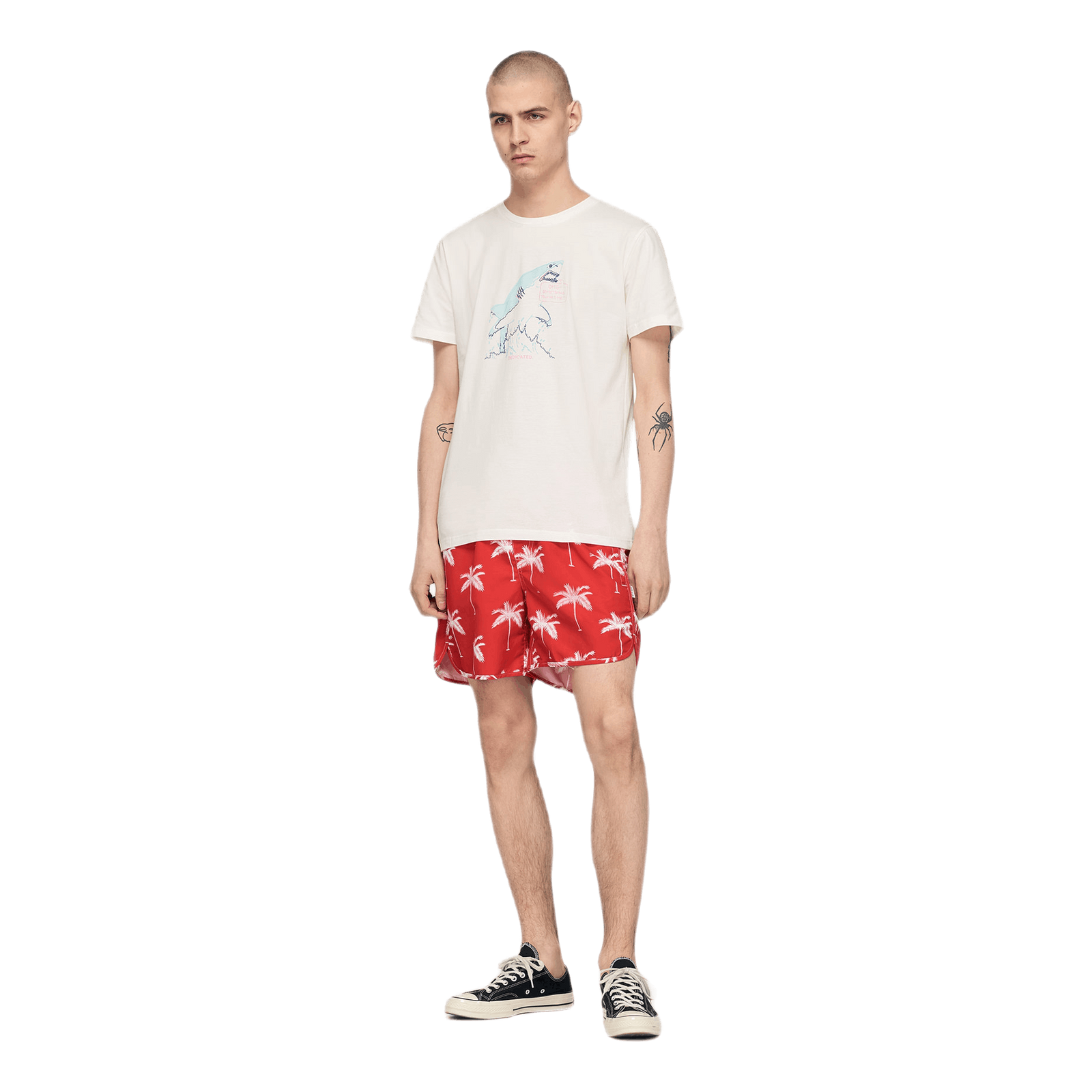 Palms Swim Short Red