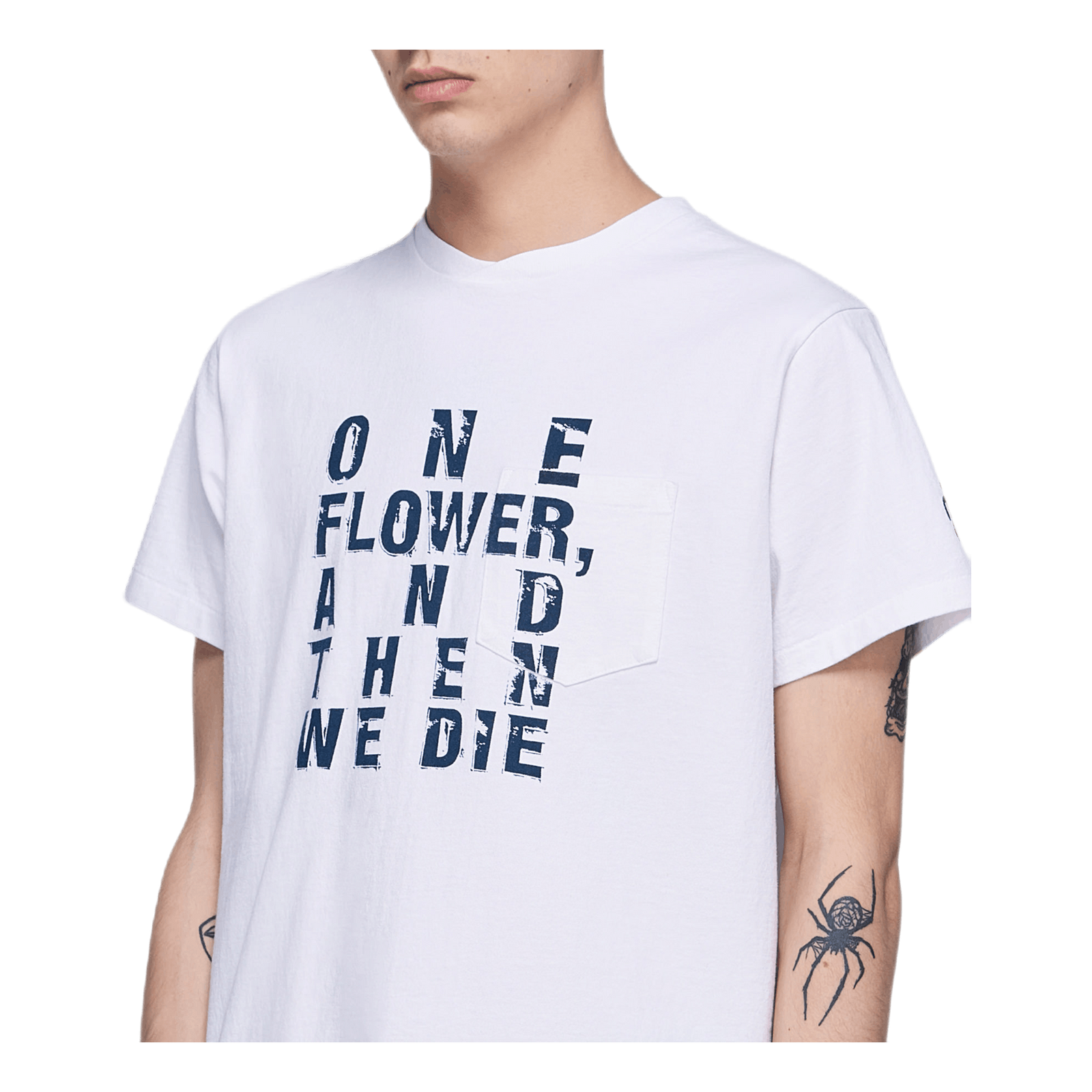 Cross Crew Neck T-shirt White