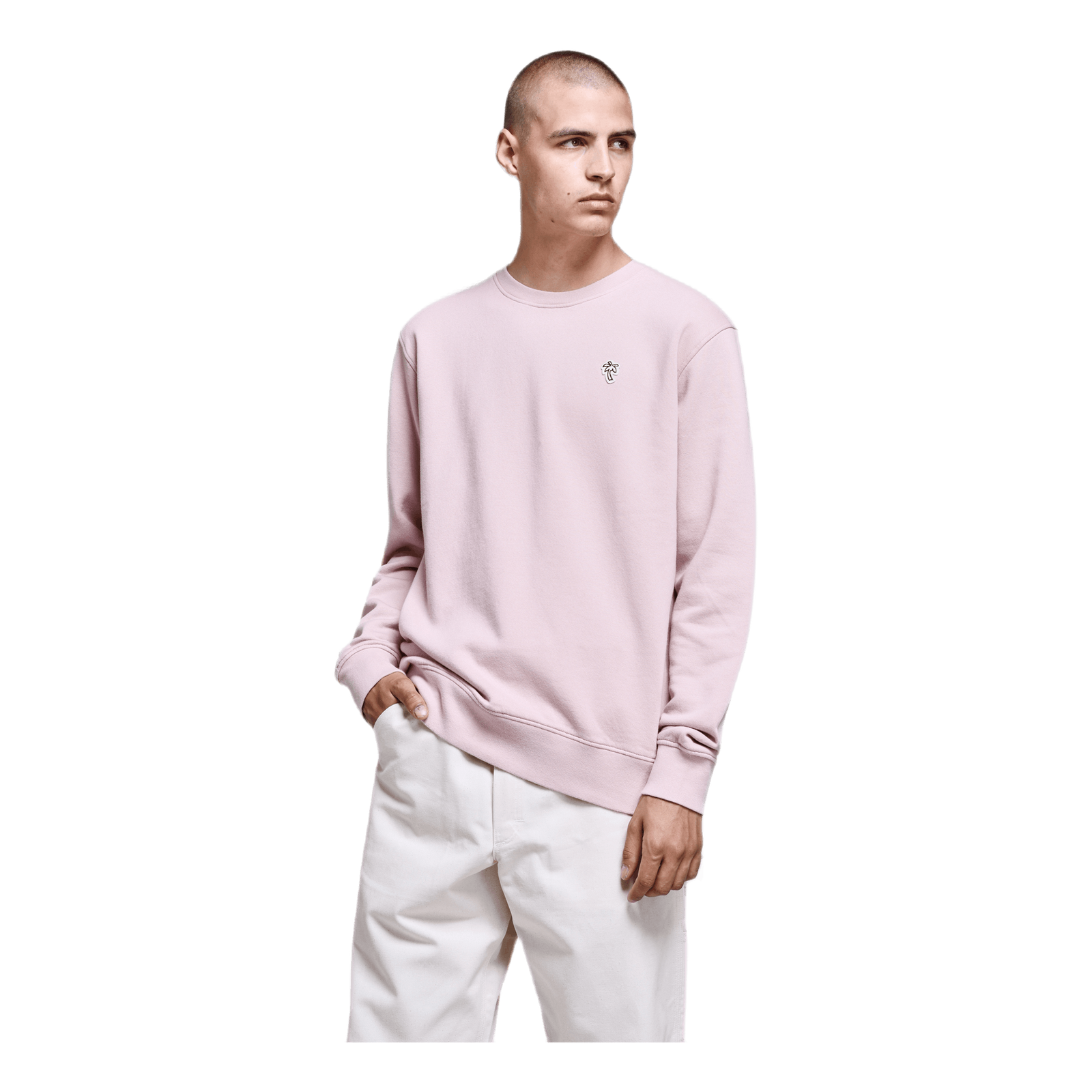 Sporty La Crewneck Pink